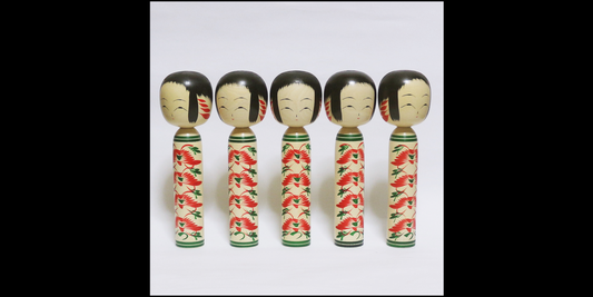 オーストリア販売 おかっぱ頭 本人型 Noboru Wagatsuma Type KOKESHI sold in Austria