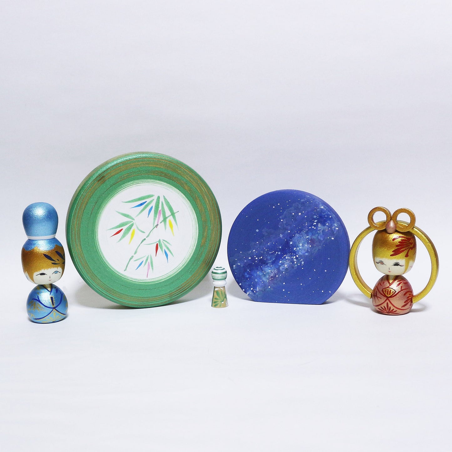 Mixed tree species Hat Kokeshi *1