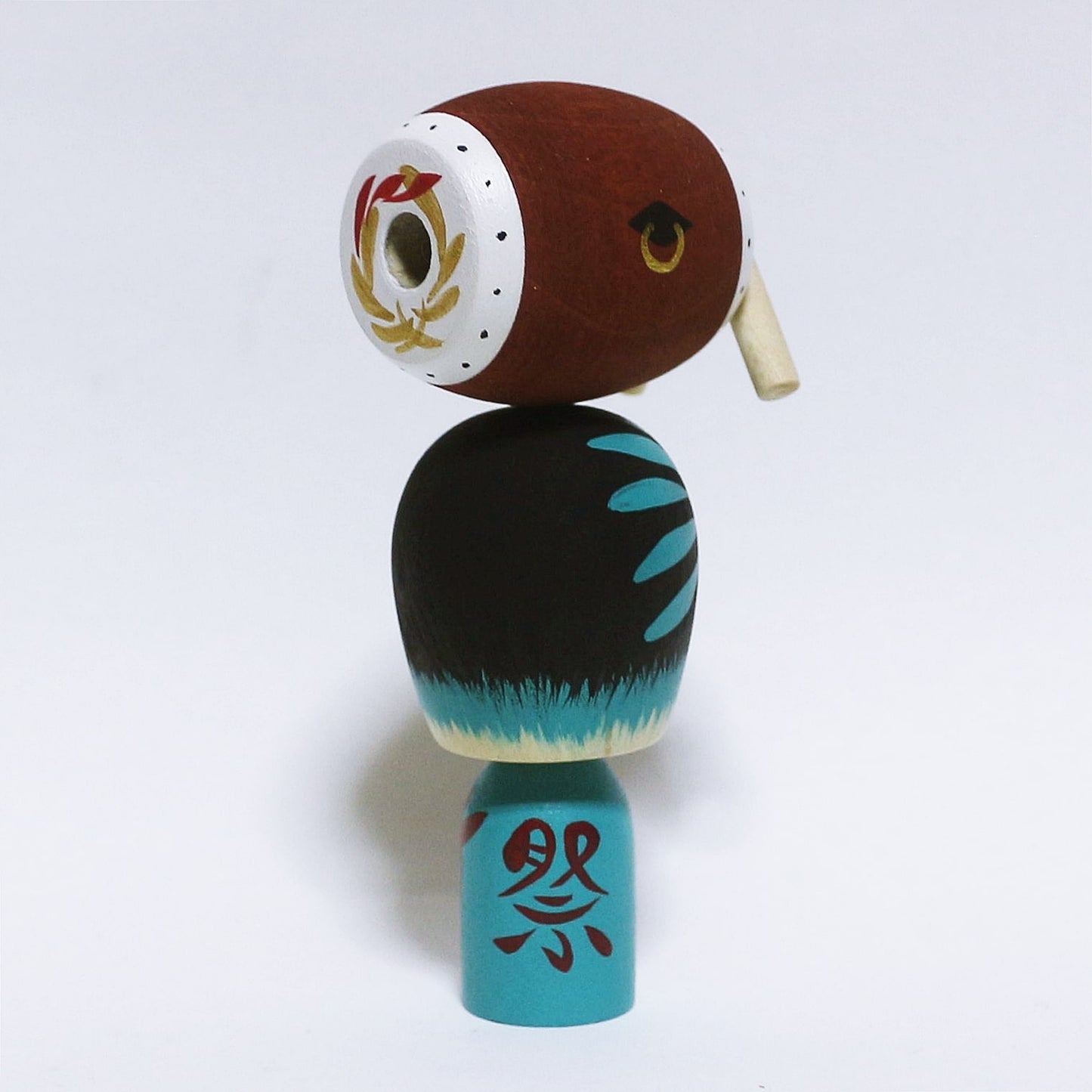 Mixed tree species Hat Kokeshi *1