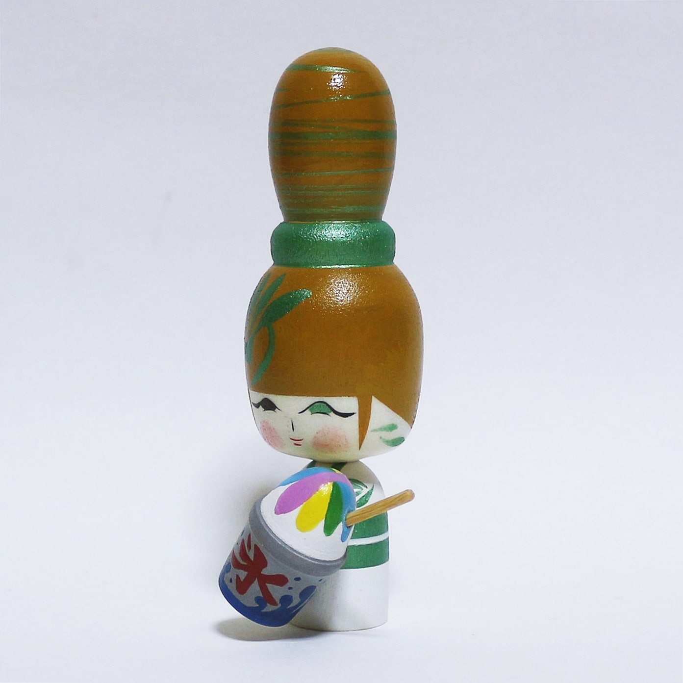 Mixed tree species Hat Kokeshi *1