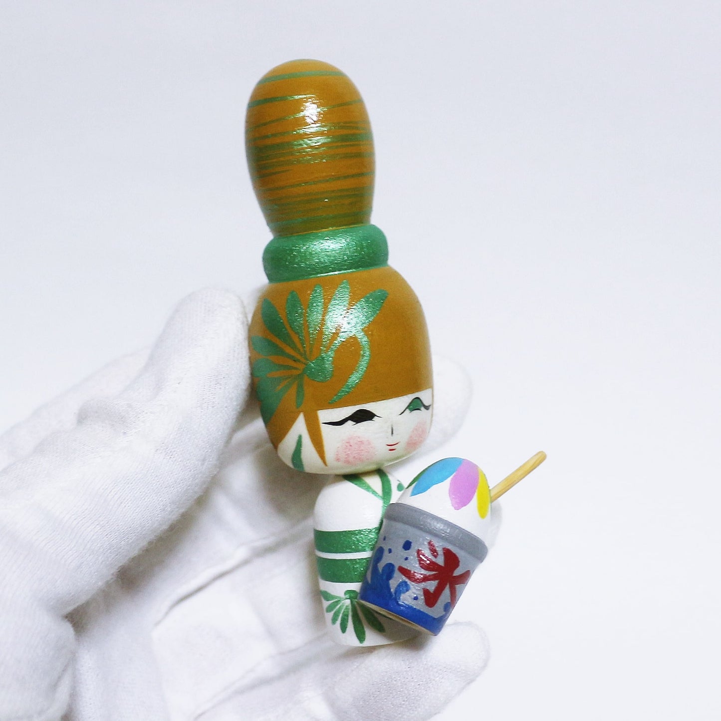 Mixed tree species Hat Kokeshi *1
