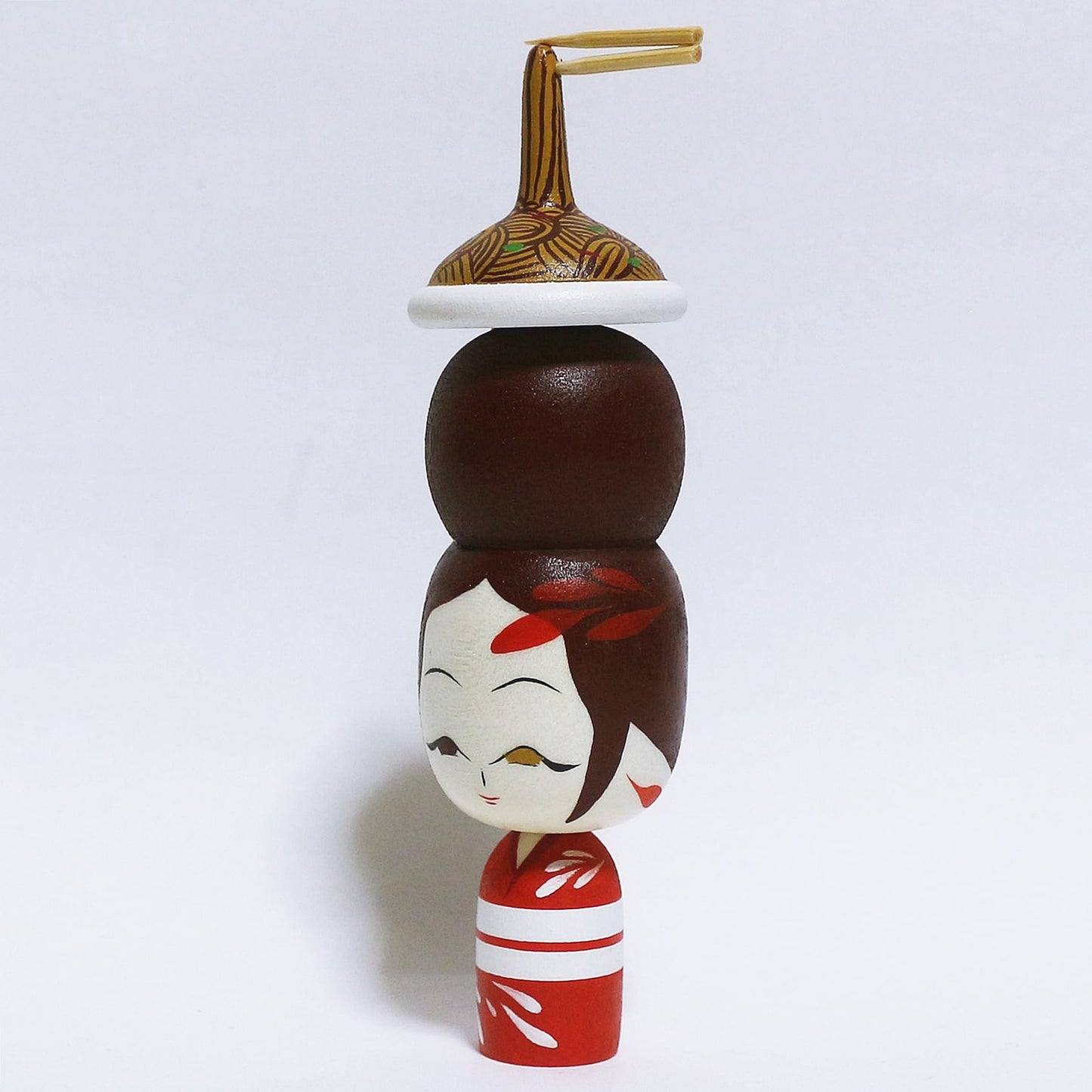 Mixed tree species Hat Kokeshi *1