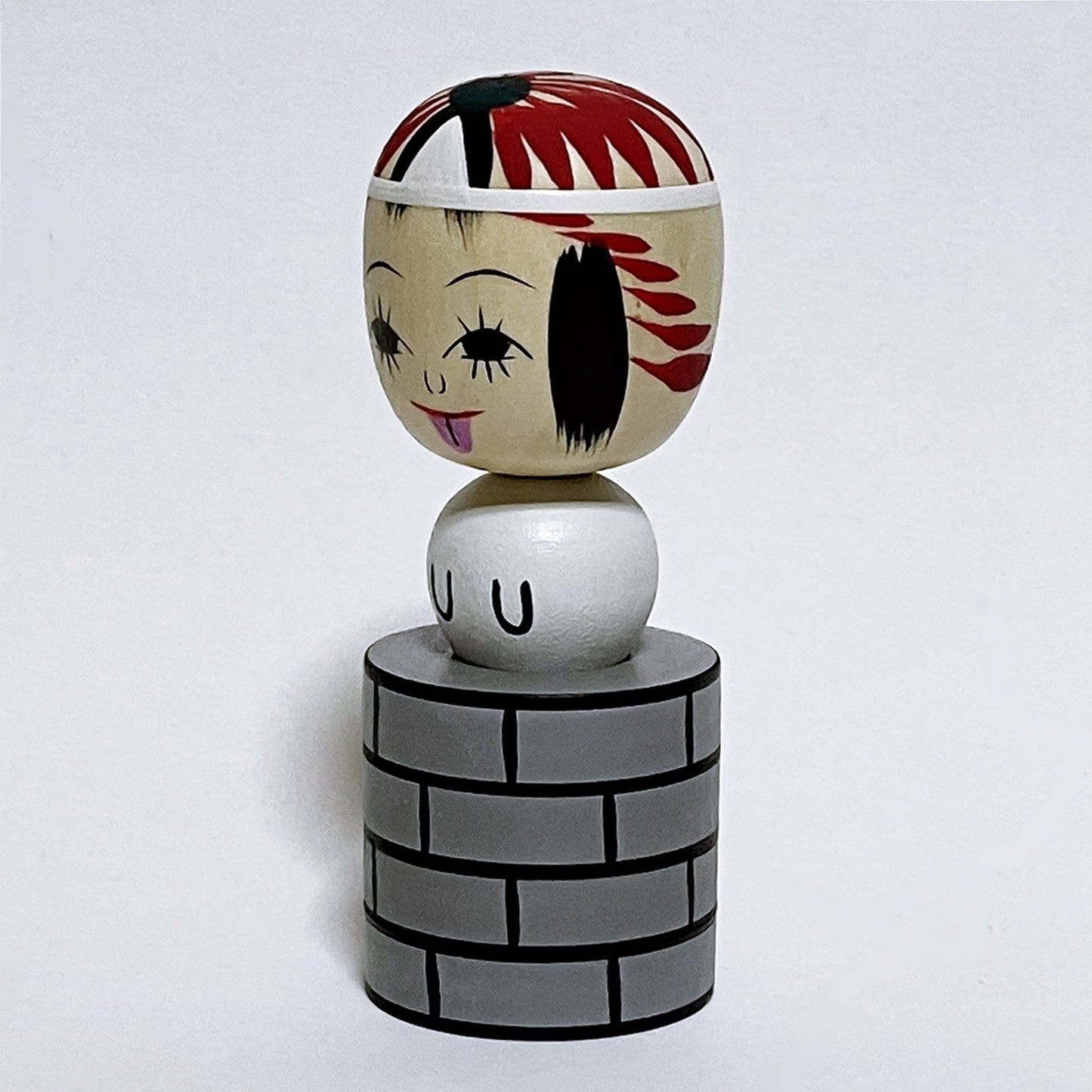 Mixed tree species Hat Kokeshi *1