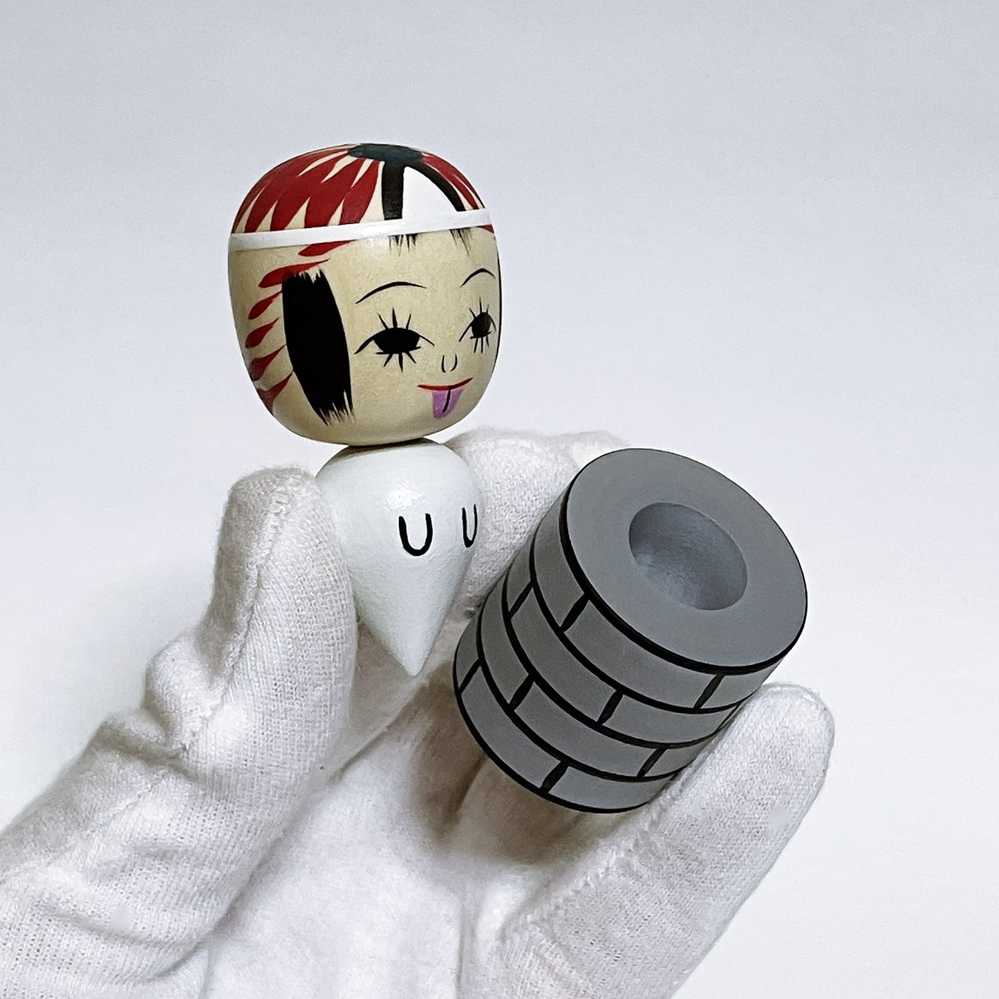 Mixed tree species Hat Kokeshi *1