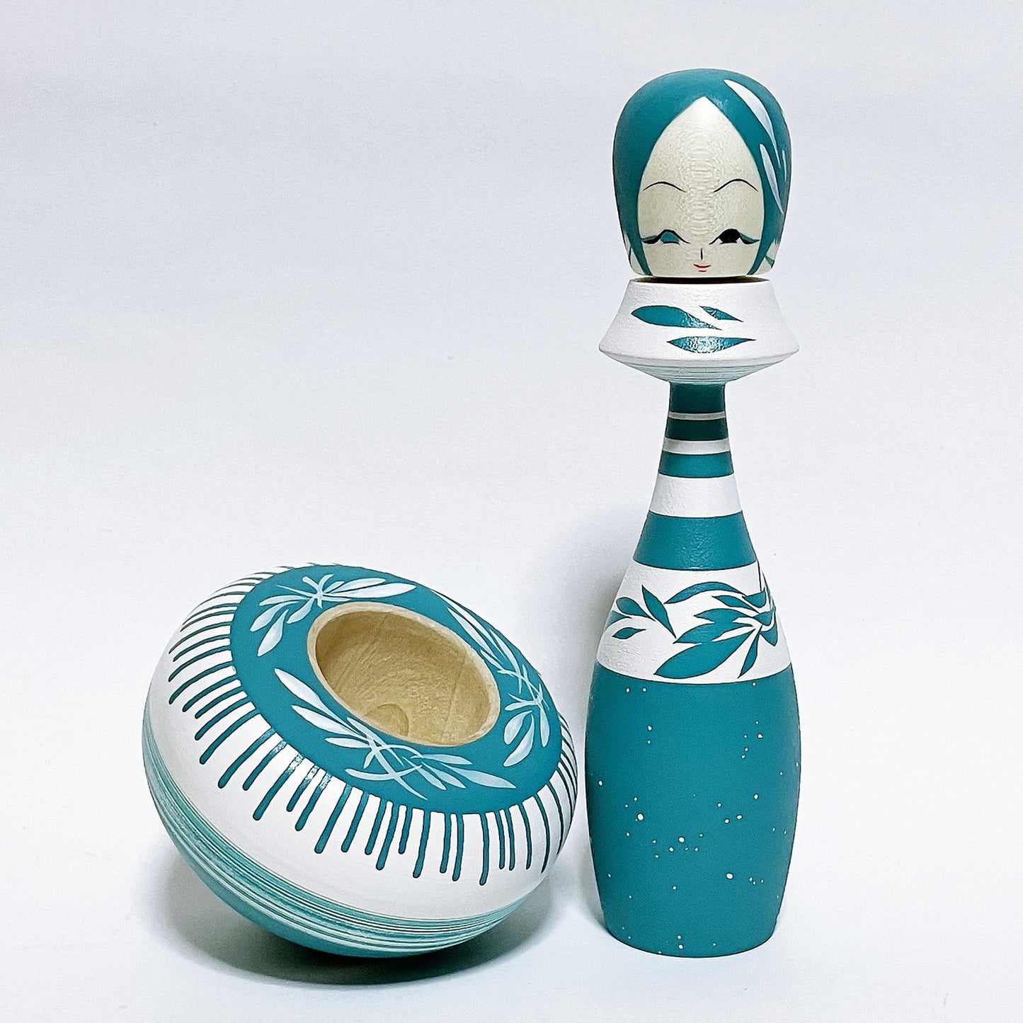 Mixed tree species Hat Kokeshi *1