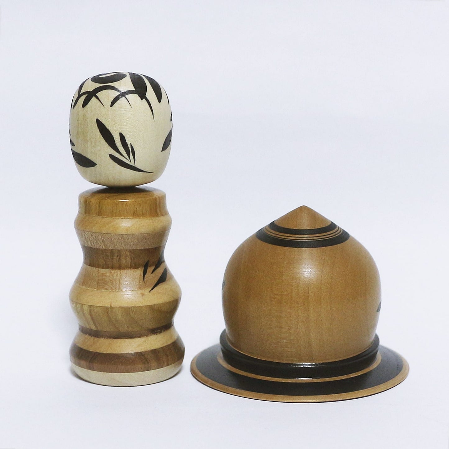 Mixed tree species Hat Kokeshi *1