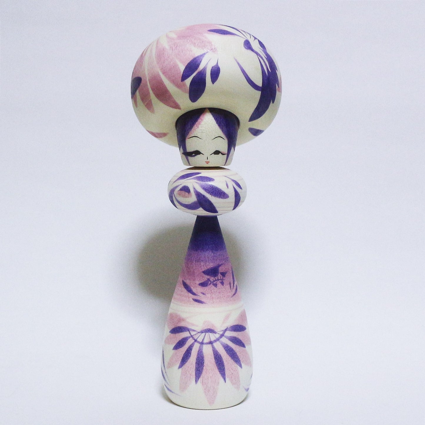 菖蒲(アヤメ&ショウブ) 帽子 こけし Ayame & Shoubu Hat Kokeshi ※165