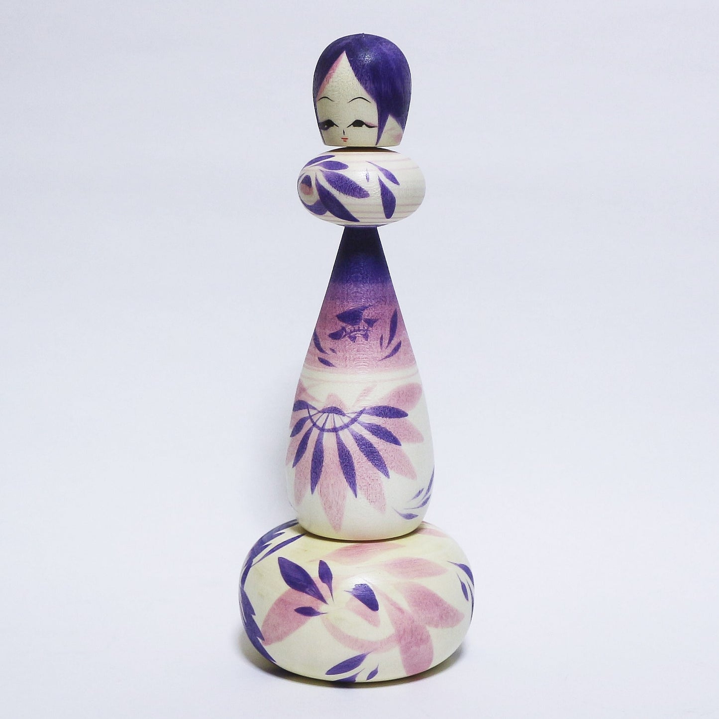 菖蒲(アヤメ&ショウブ) 帽子 こけし Ayame & Shoubu Hat Kokeshi ※165