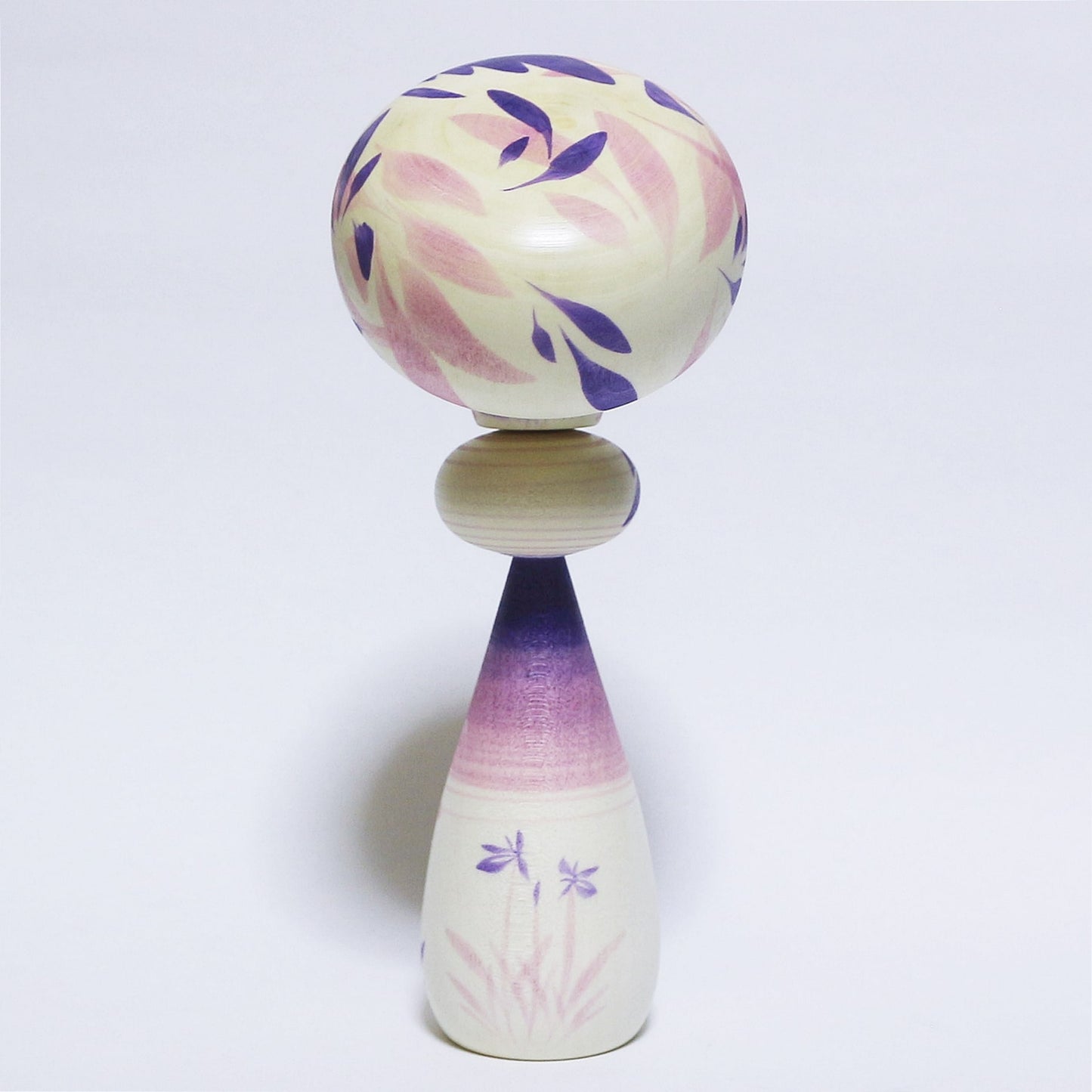 菖蒲(アヤメ&ショウブ) 帽子 こけし Ayame & Shoubu Hat Kokeshi ※165