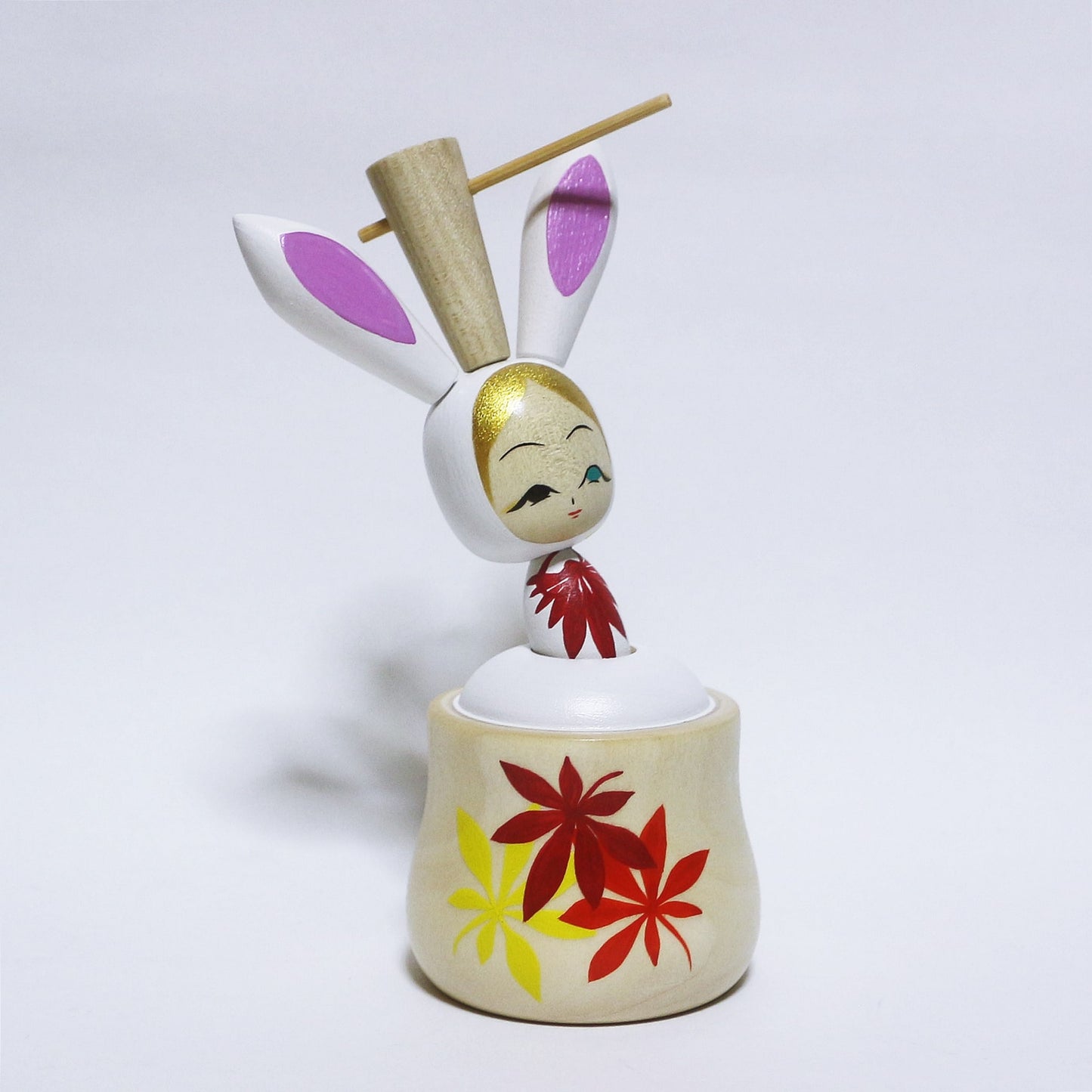 Mixed tree species Hat Kokeshi *1