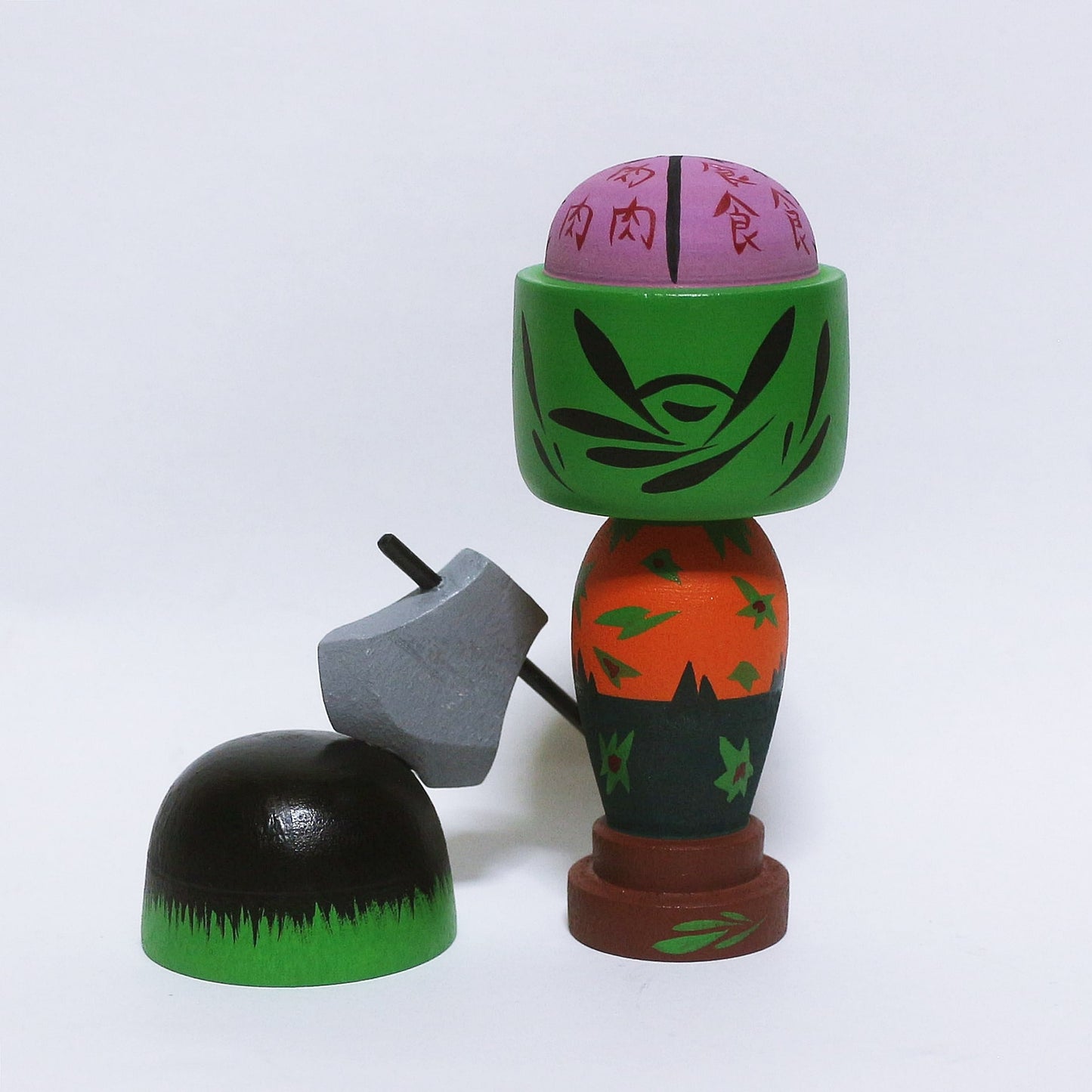 Mixed tree species Hat Kokeshi *1
