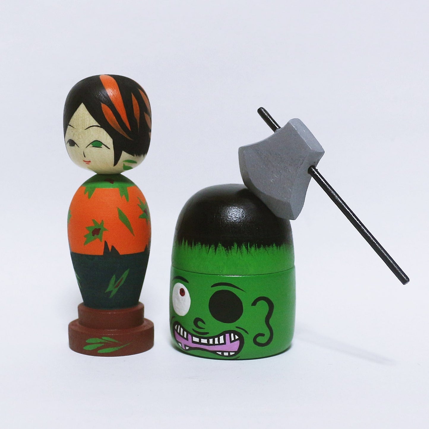 Mixed tree species Hat Kokeshi *1