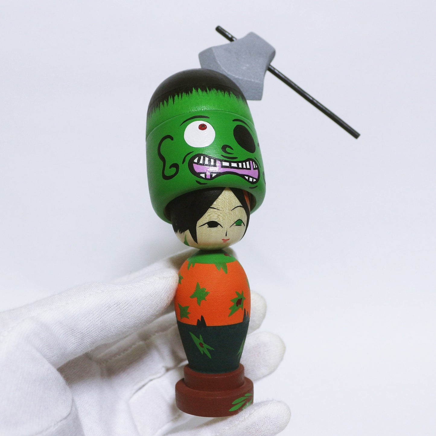 Mixed tree species Hat Kokeshi *1