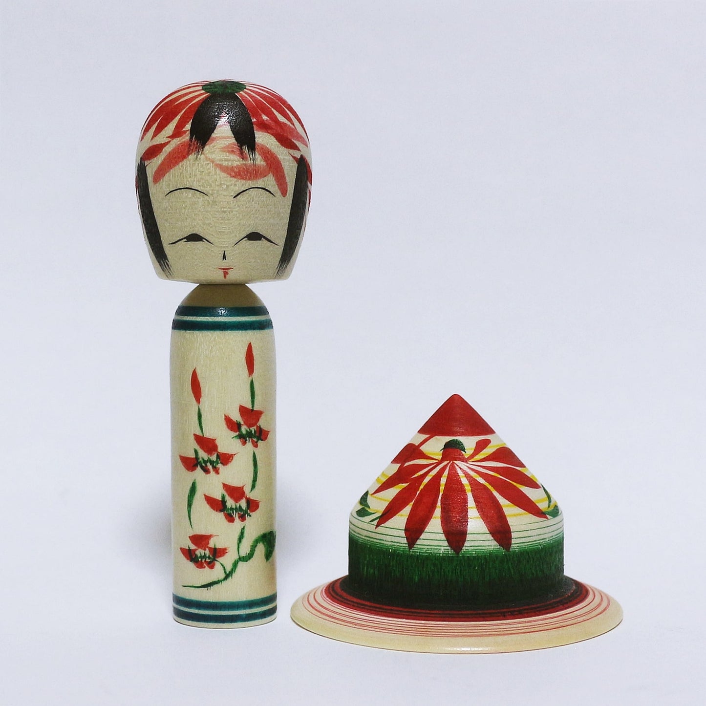 Mixed tree species Hat Kokeshi *1