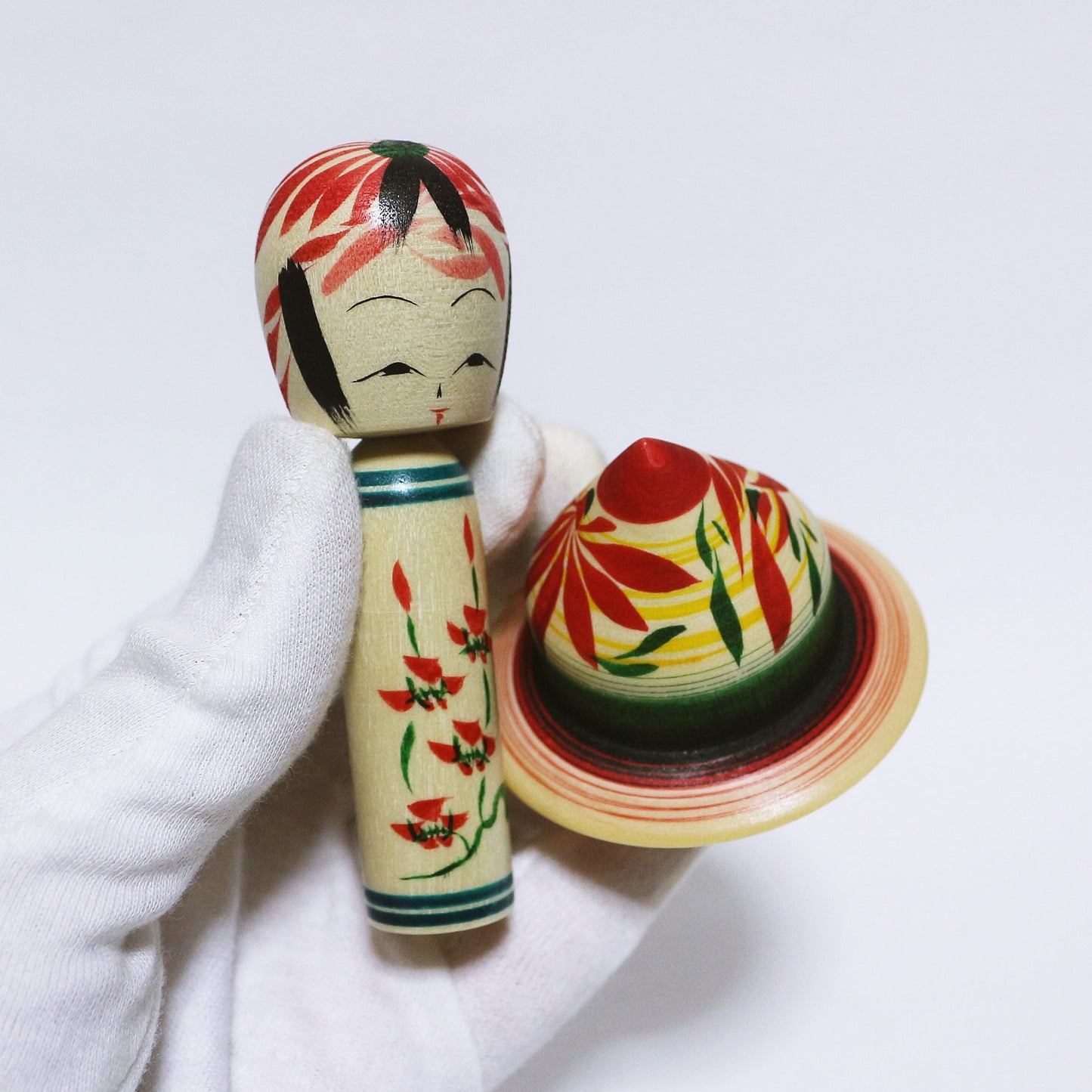 Mixed tree species Hat Kokeshi *1