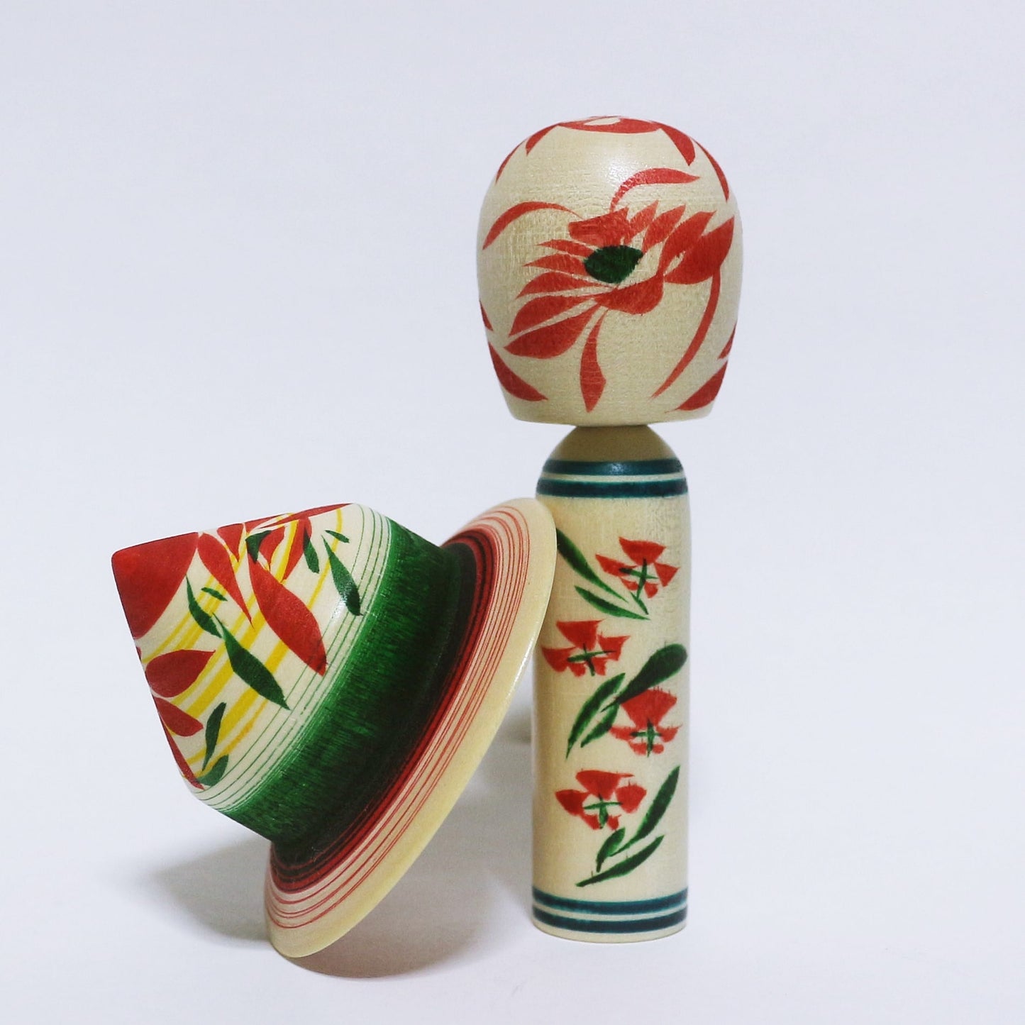 Mixed tree species Hat Kokeshi *1