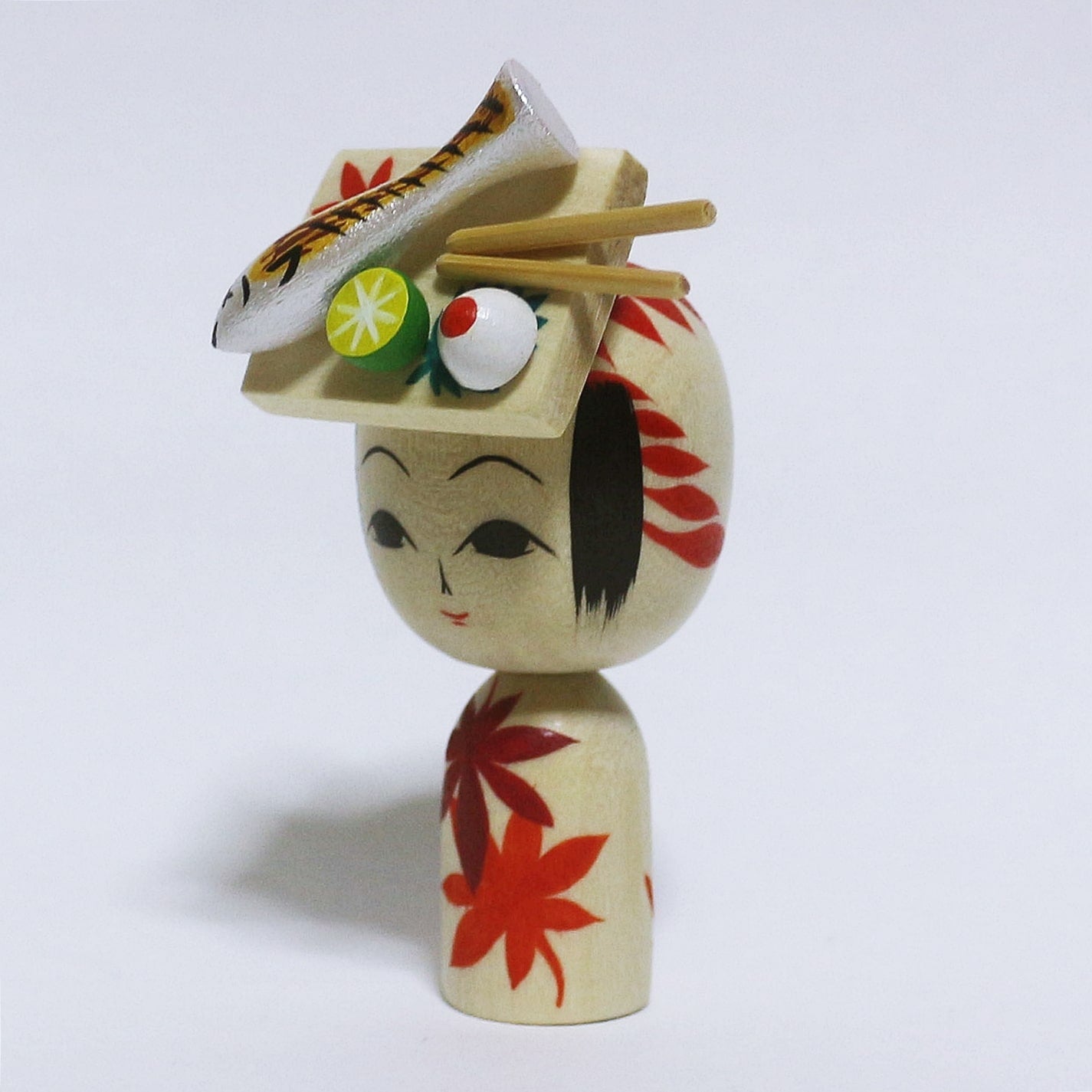 Mixed tree species Hat Kokeshi *1