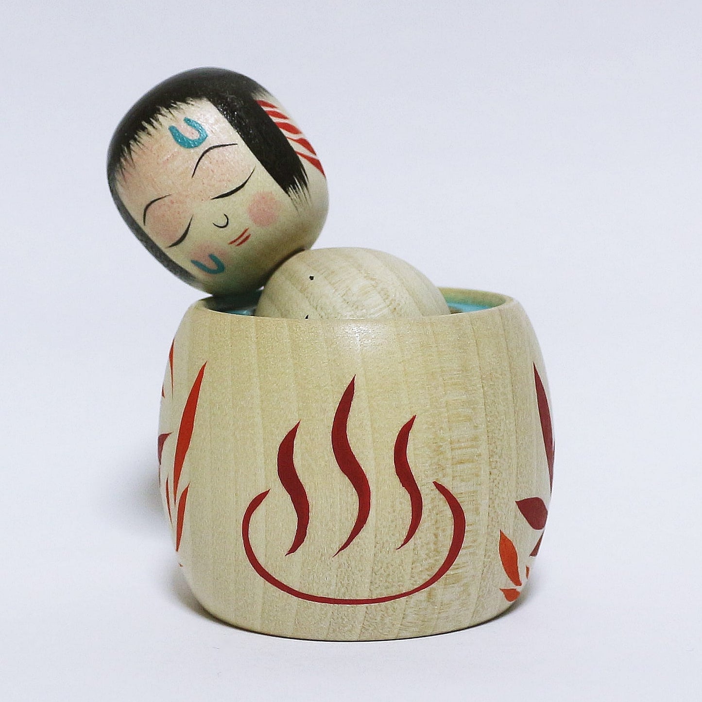Mixed tree species Hat Kokeshi *1