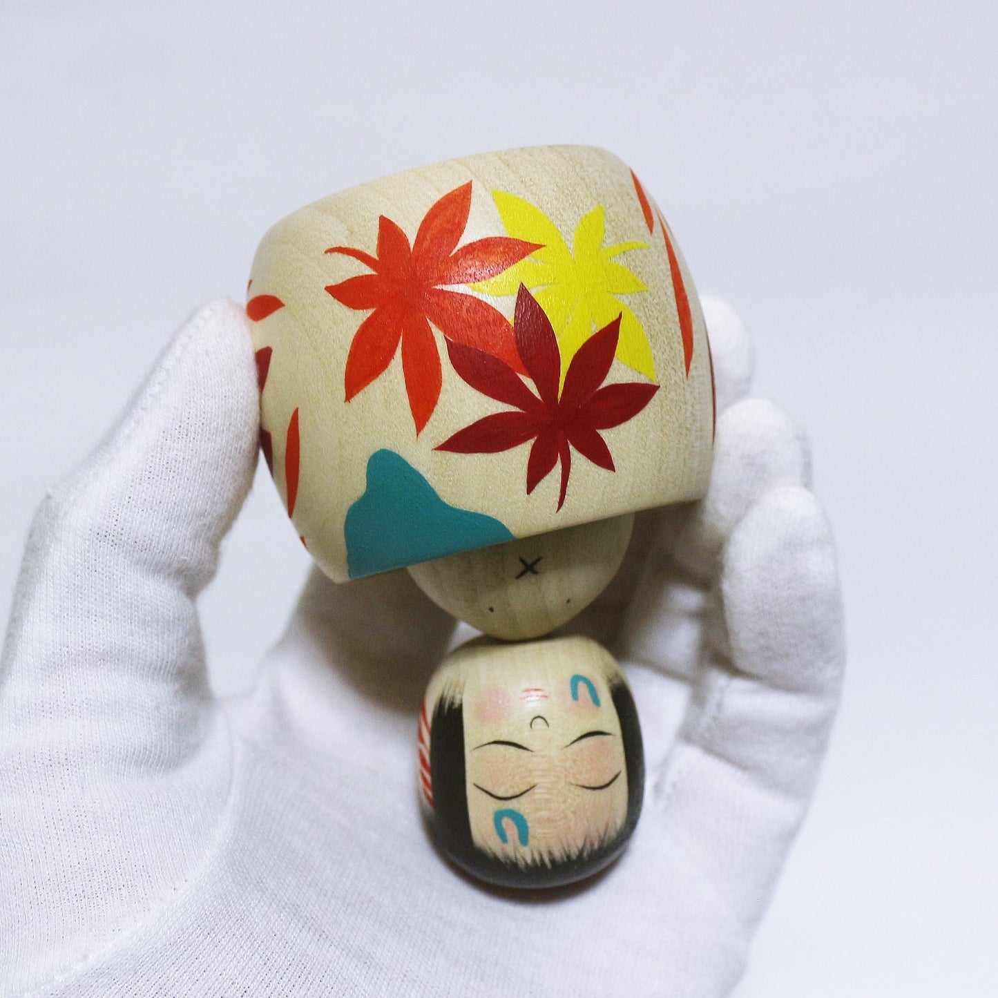 Mixed tree species Hat Kokeshi *1