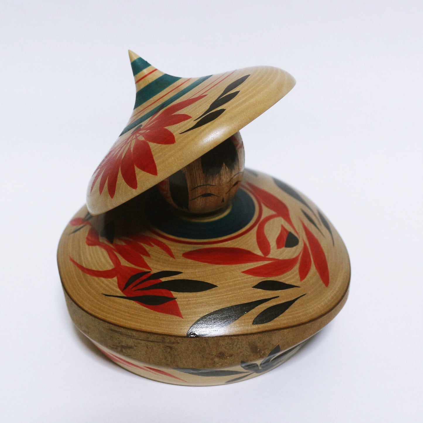 Mixed tree species Hat Kokeshi *1
