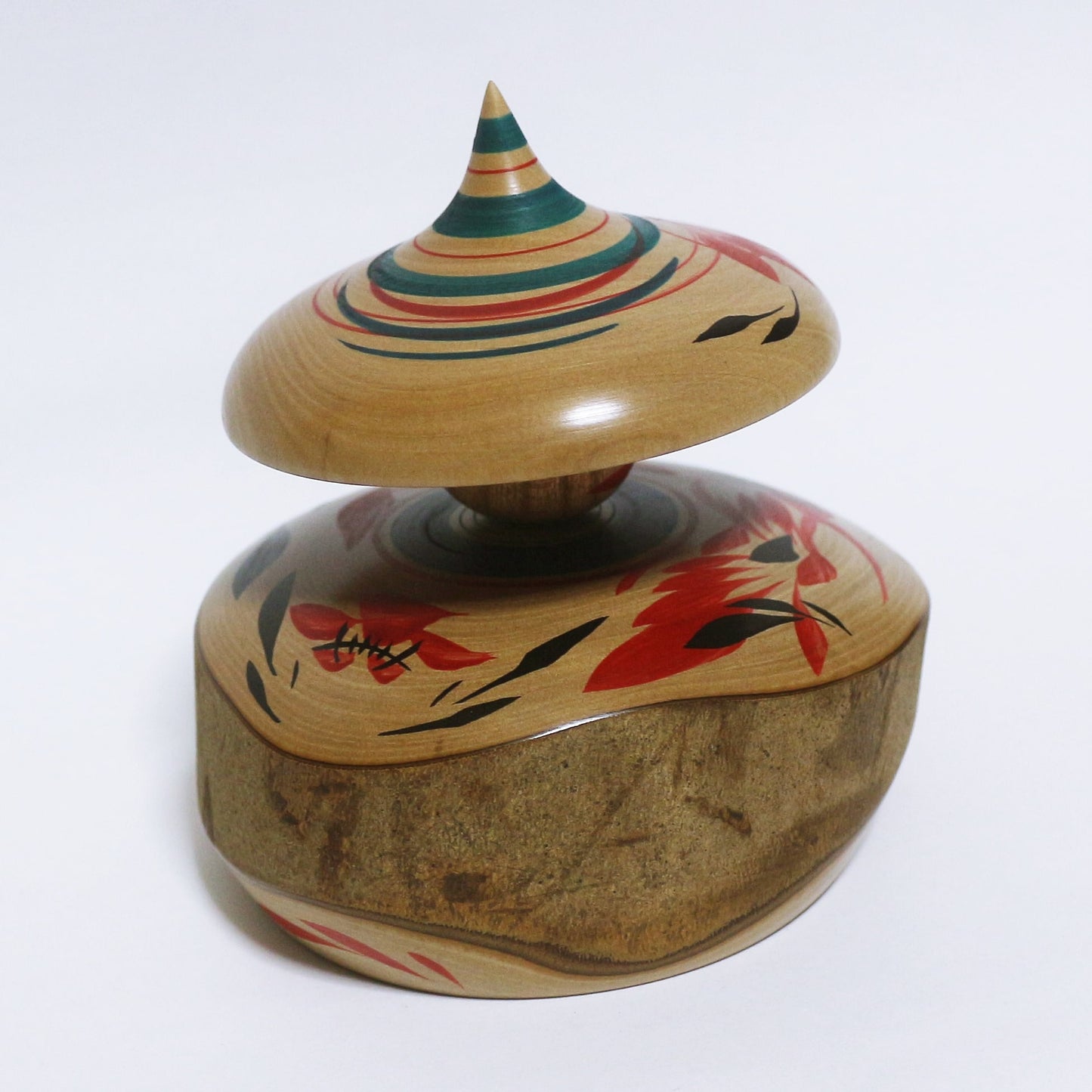 Mixed tree species Hat Kokeshi *1