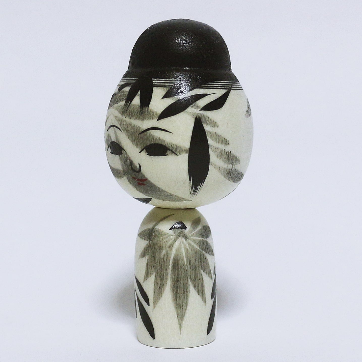本人型 墨 髷こけし Noboru Wagatsuma Type SUMI Bun Hair KOKESHI ※247