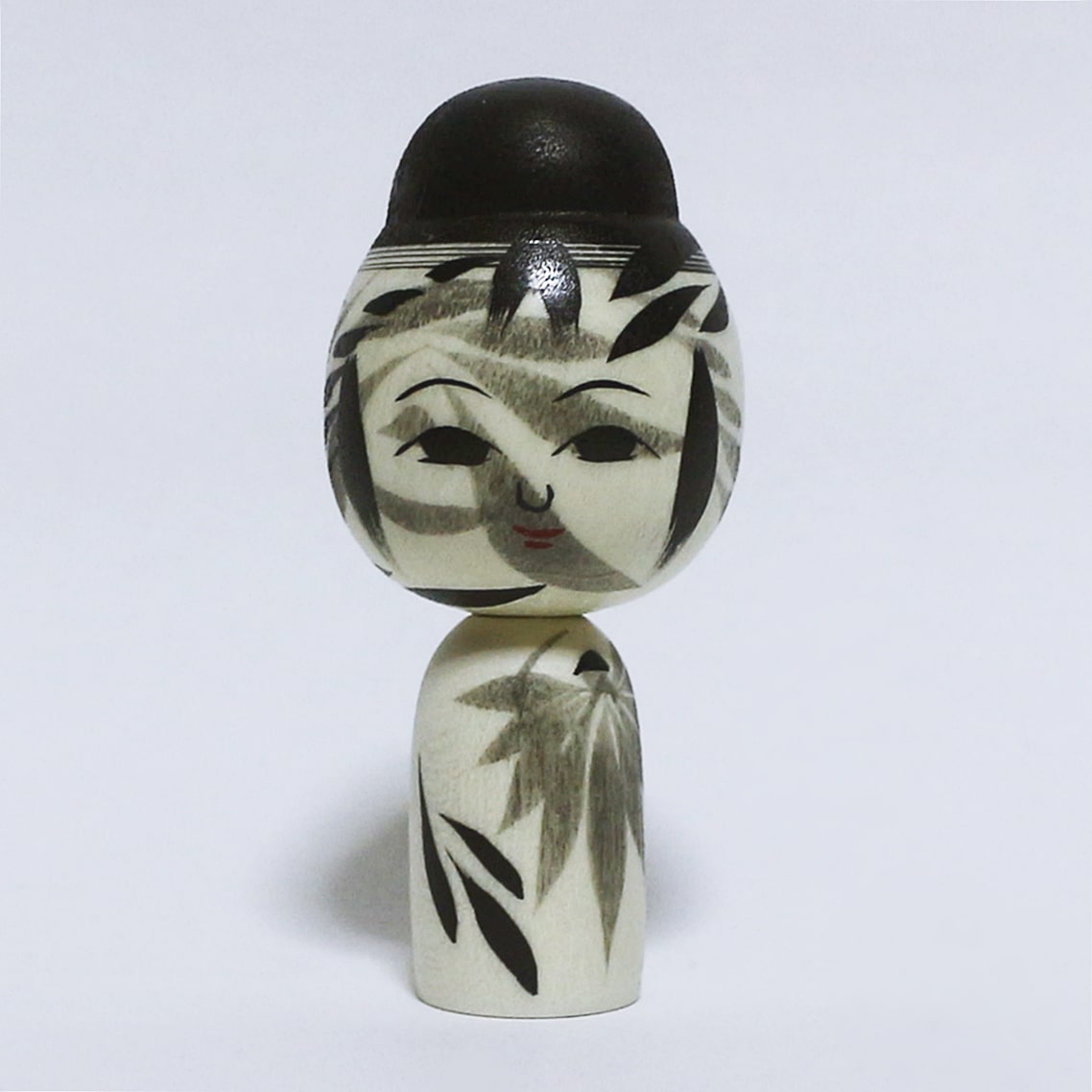 本人型 墨 髷こけし Noboru Wagatsuma Type SUMI Bun Hair KOKESHI ※247