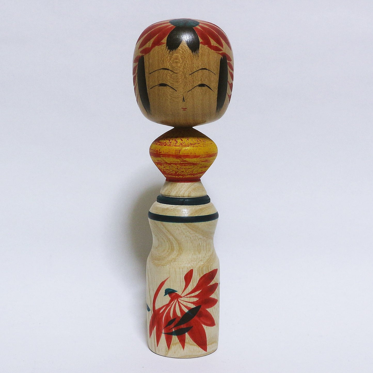 樹種混合 桜 & センの木 こけし Mixed tree species SAKURA & SEN-NO-KI KOKESHI ※257