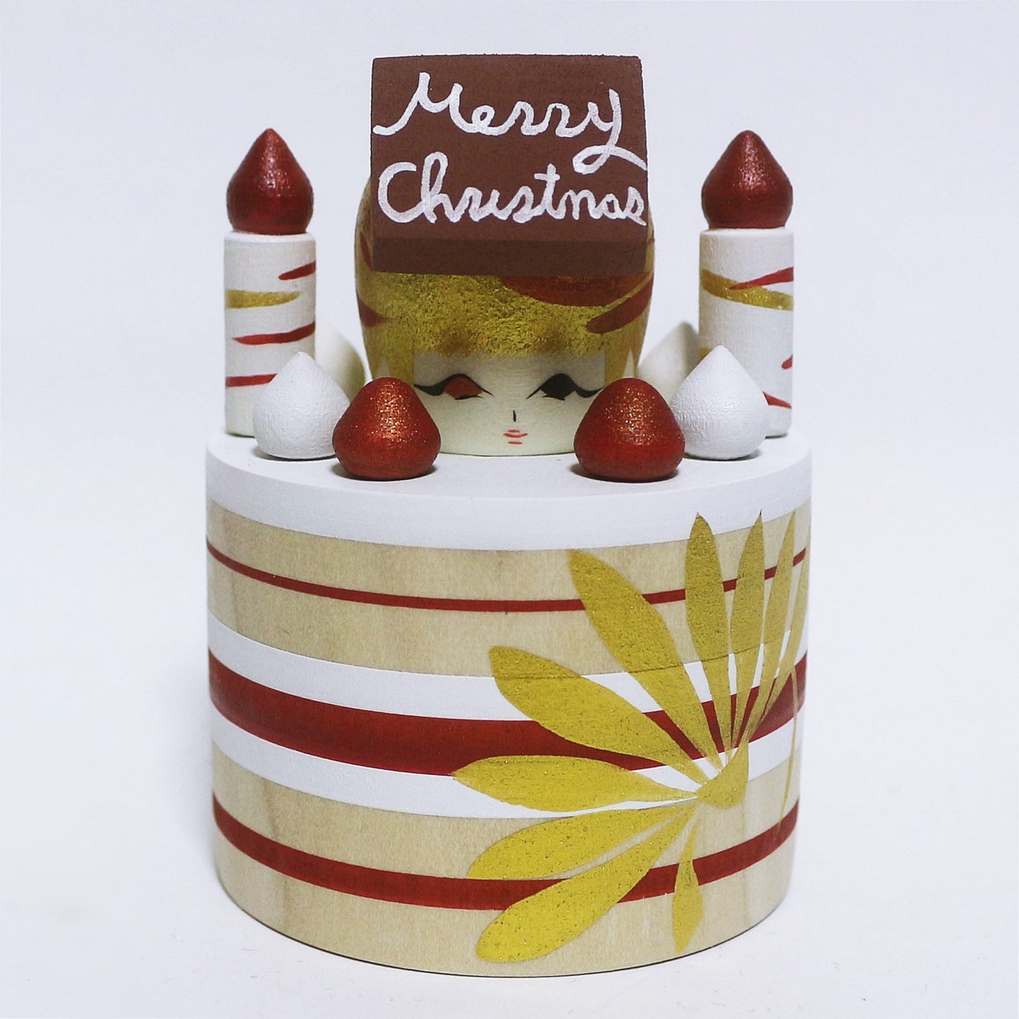 クリスマスケーキ こけし Christmas Cake KOKESHI ※260
