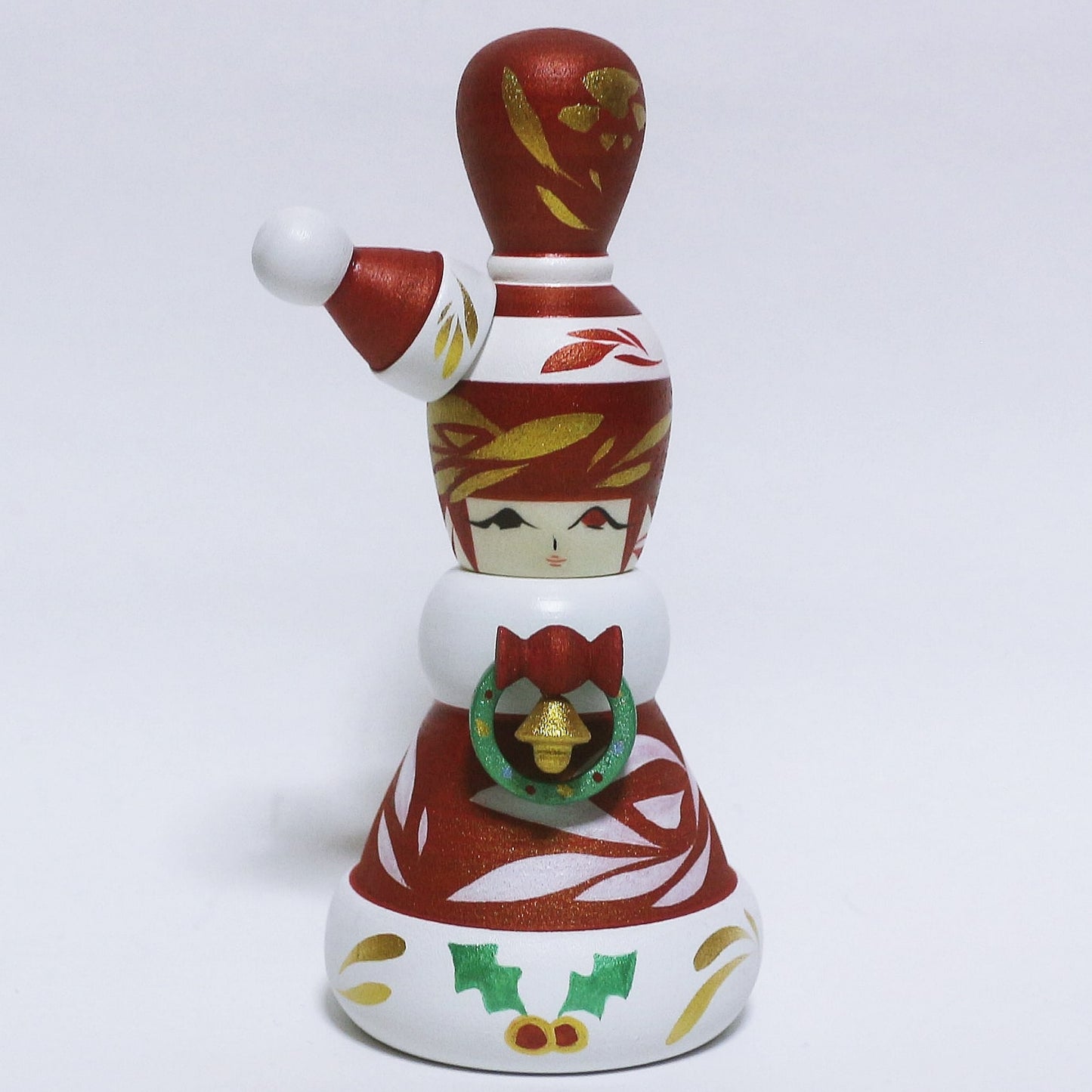 クリスマス サンタの帽子 こけし Christmas Santa Hat KOKESHI ※265