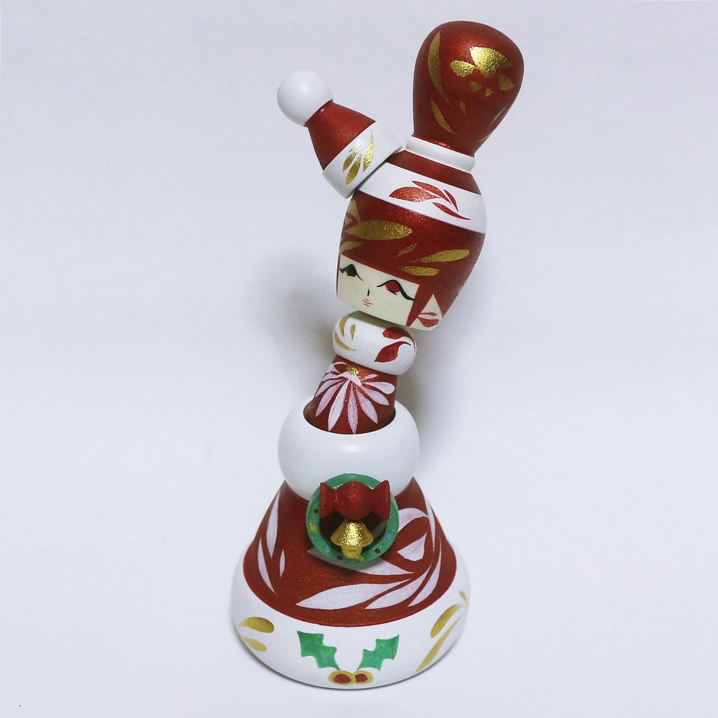 クリスマス サンタの帽子 こけし Christmas Santa Hat KOKESHI ※265