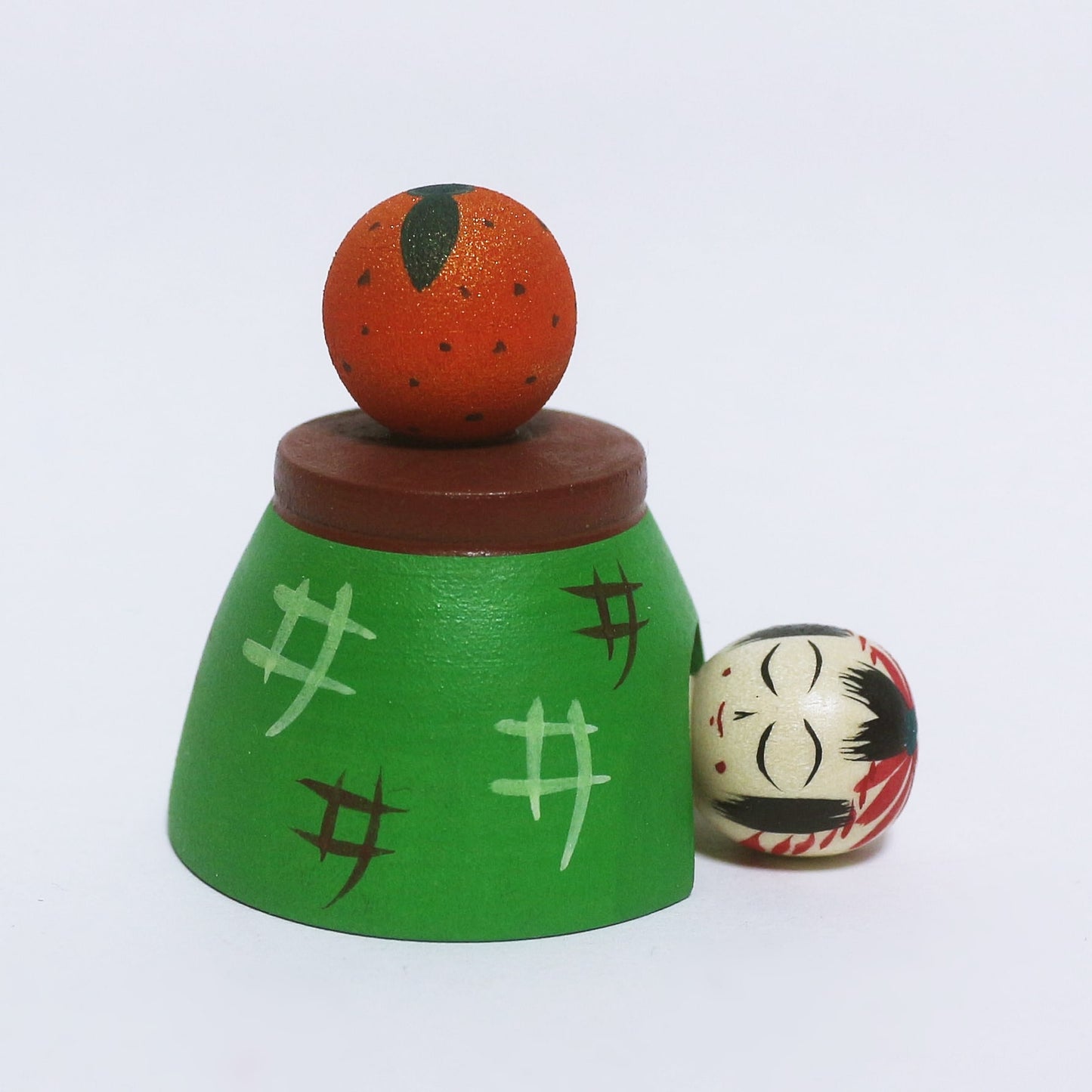 お正月 寝正月 こけし New Year OSYOGATSU KOKESHI Sleeping Under a KOTATSU ※268