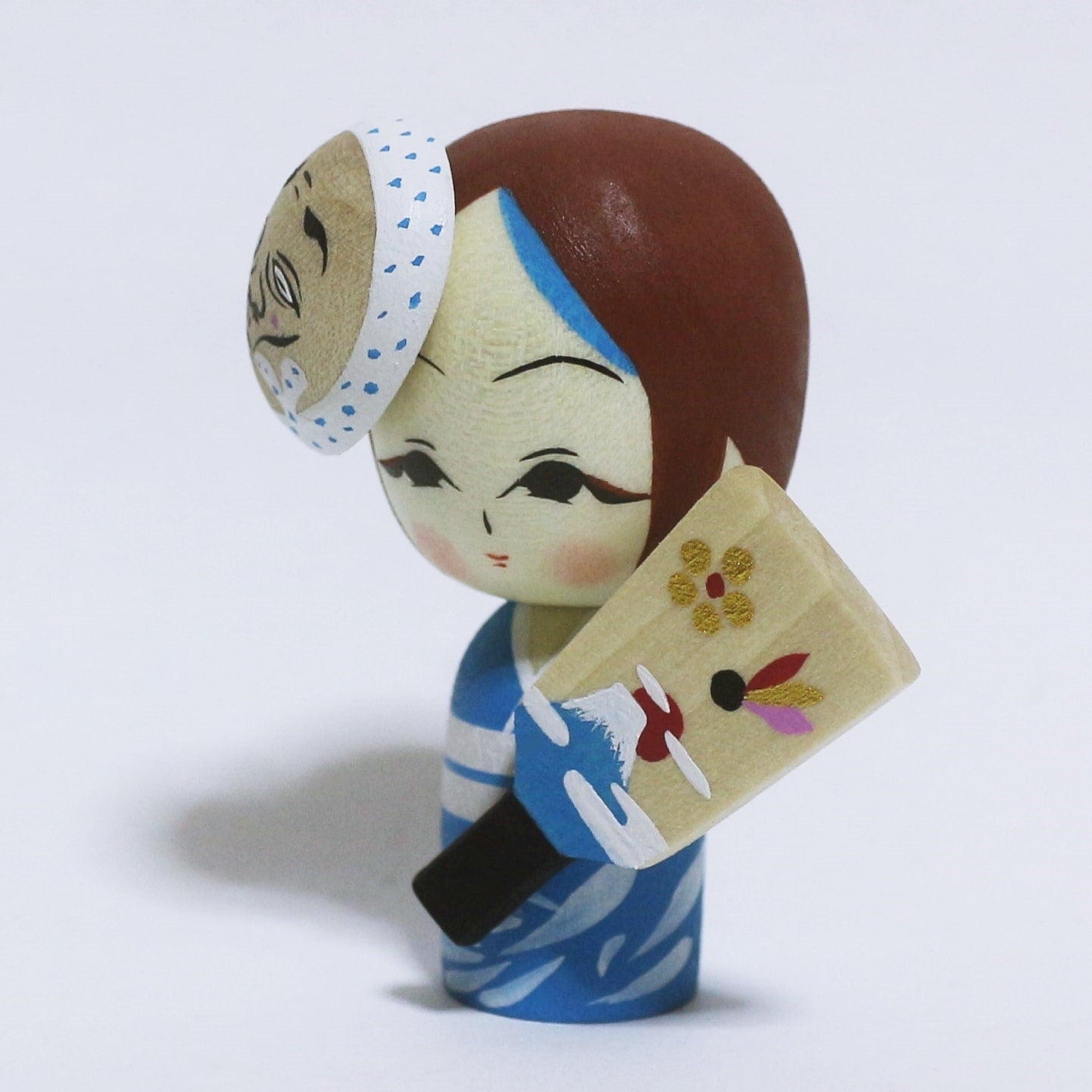 お正月 羽子板 こけし New Year OSYOGATSU Battledore HAGOITA KOKESHI ※269