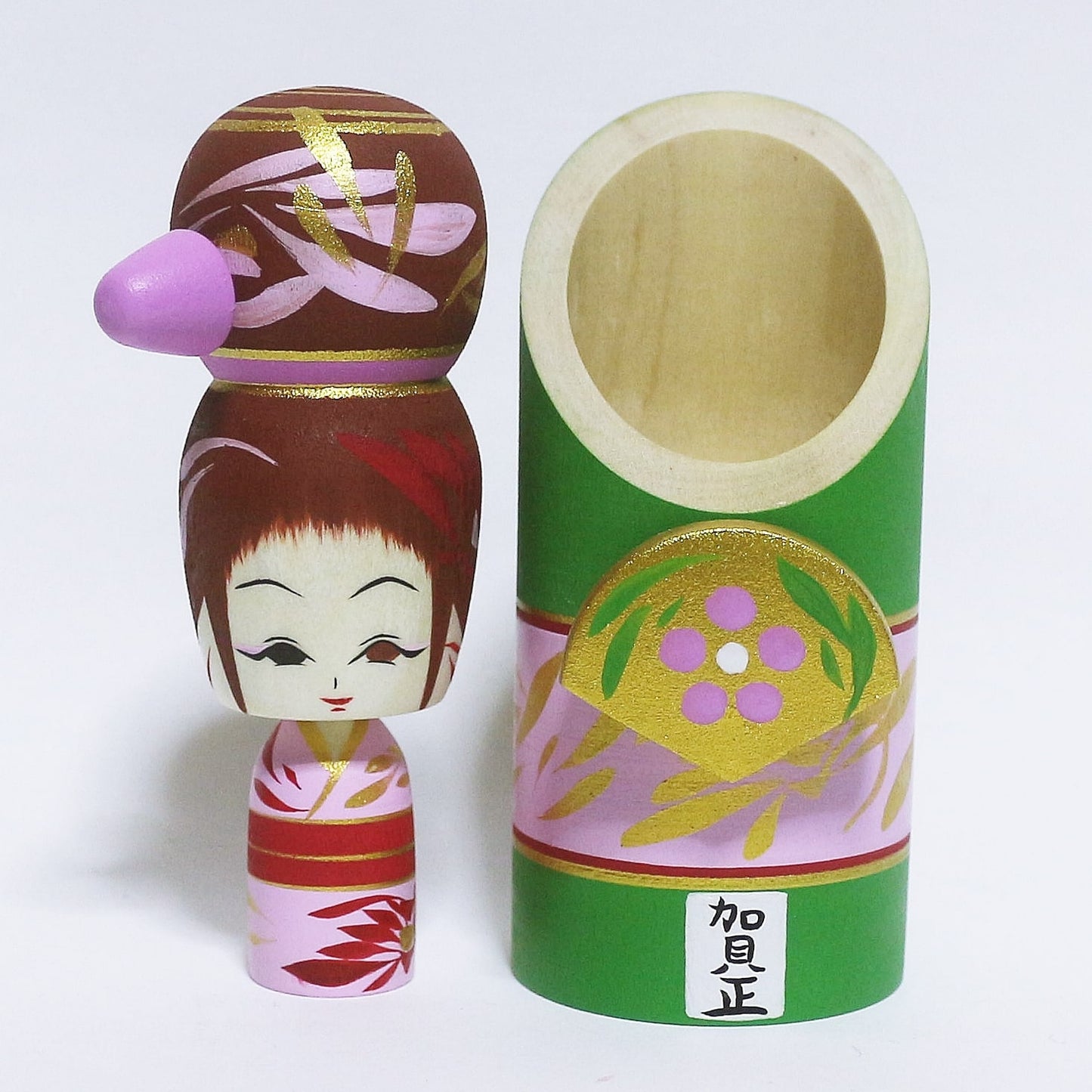 お正月 門松 こけし New Year OSYOGATSU KADOMATSU KOKESHI ※270