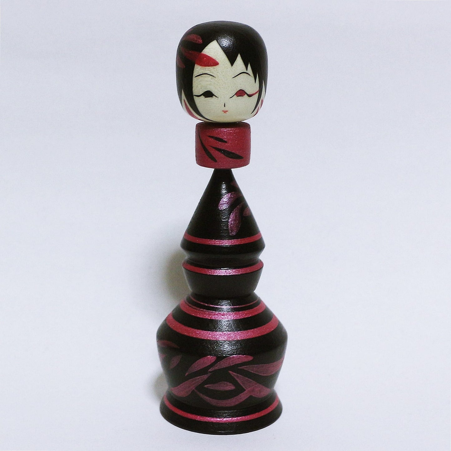 Pearl Color Red Purple Hat KOKESHI ※277