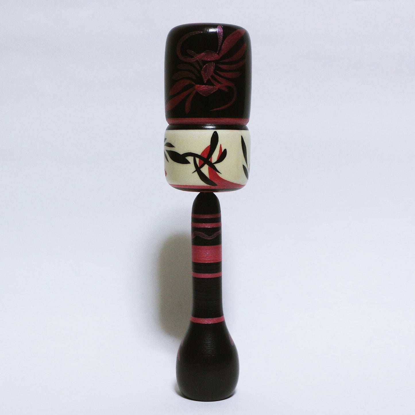 Pearl Color Red Purple Bun hair KOKESHI ※278