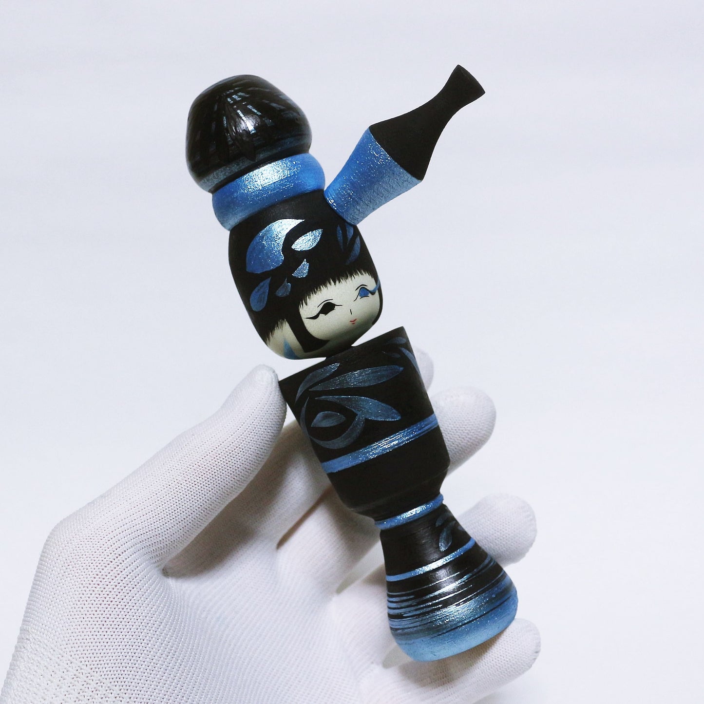 Pearl Color Sky Blue 簪 KANZASHI KOKESHI ※285