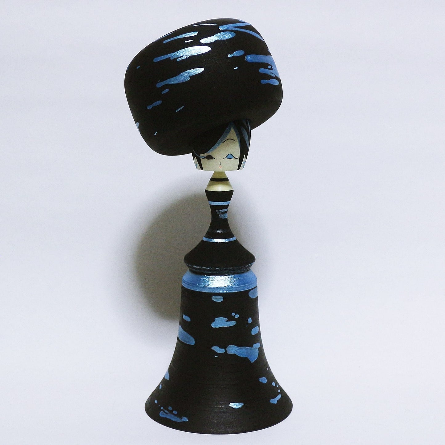 Pearl Color Sky Blue Hat KOKESHI ※287