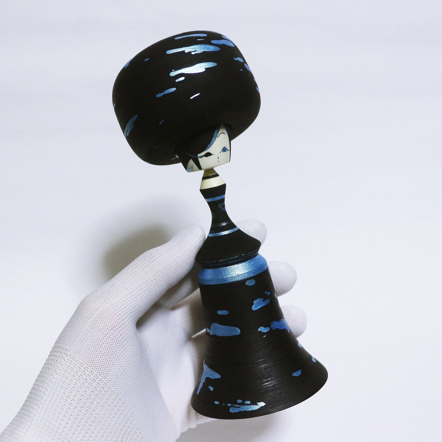 Pearl Color Sky Blue Hat KOKESHI ※287