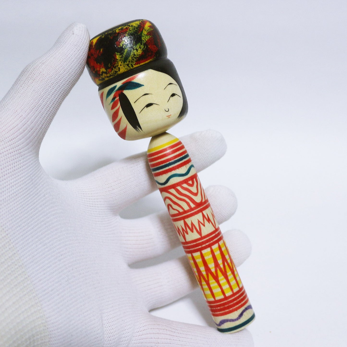 本人型 髷 こけし Noboru Wagatsuma Type Bun hair KOKESHI ※300