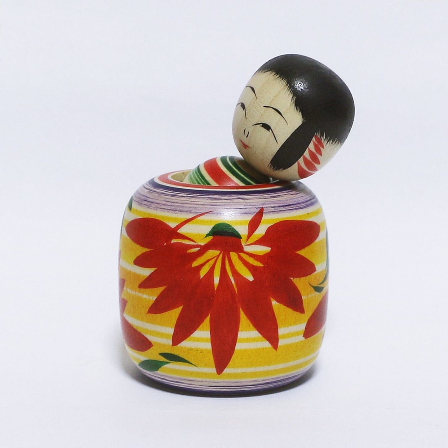Mixed tree species Hat Kokeshi *1