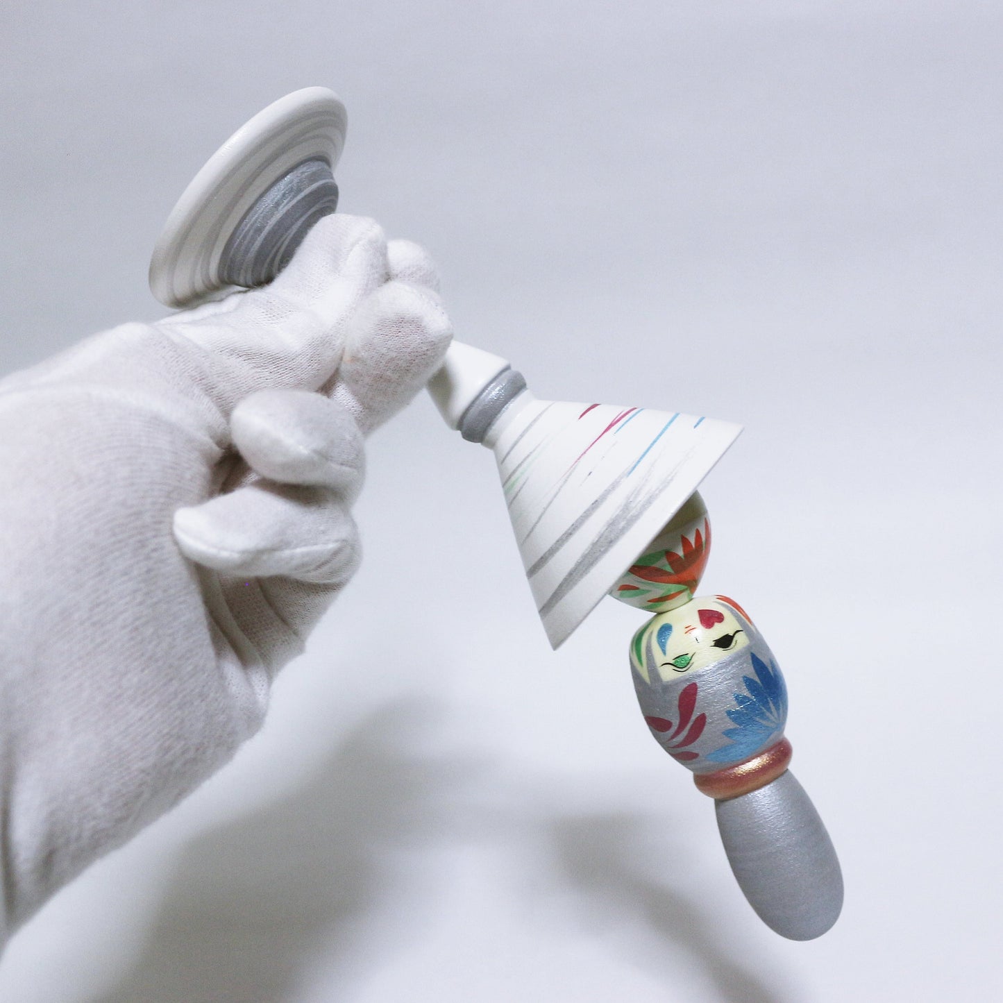 Pastel Color Mix Cocktail Glass KOKESHI #314