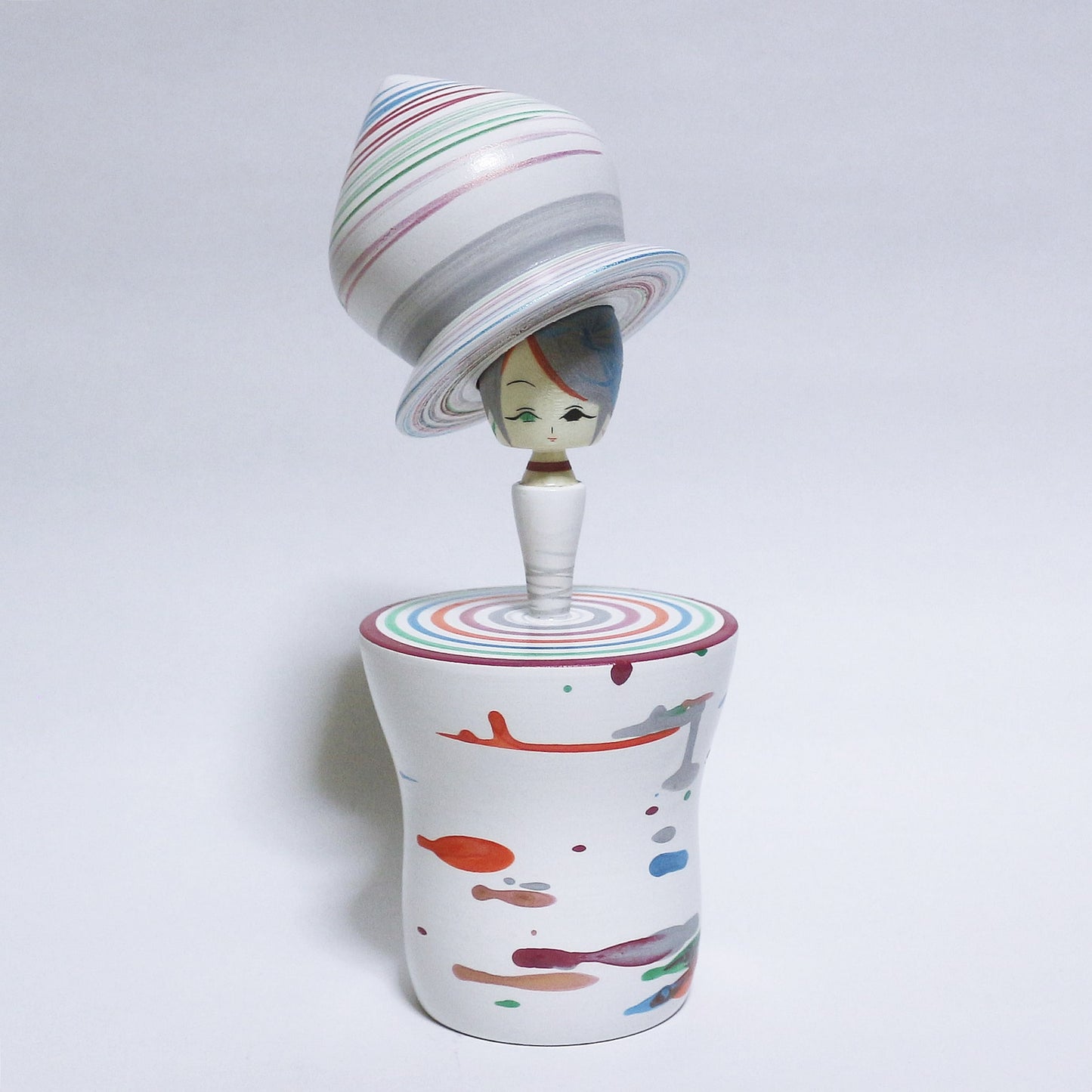 Pastel Color Mix Hat KOKESHI #315