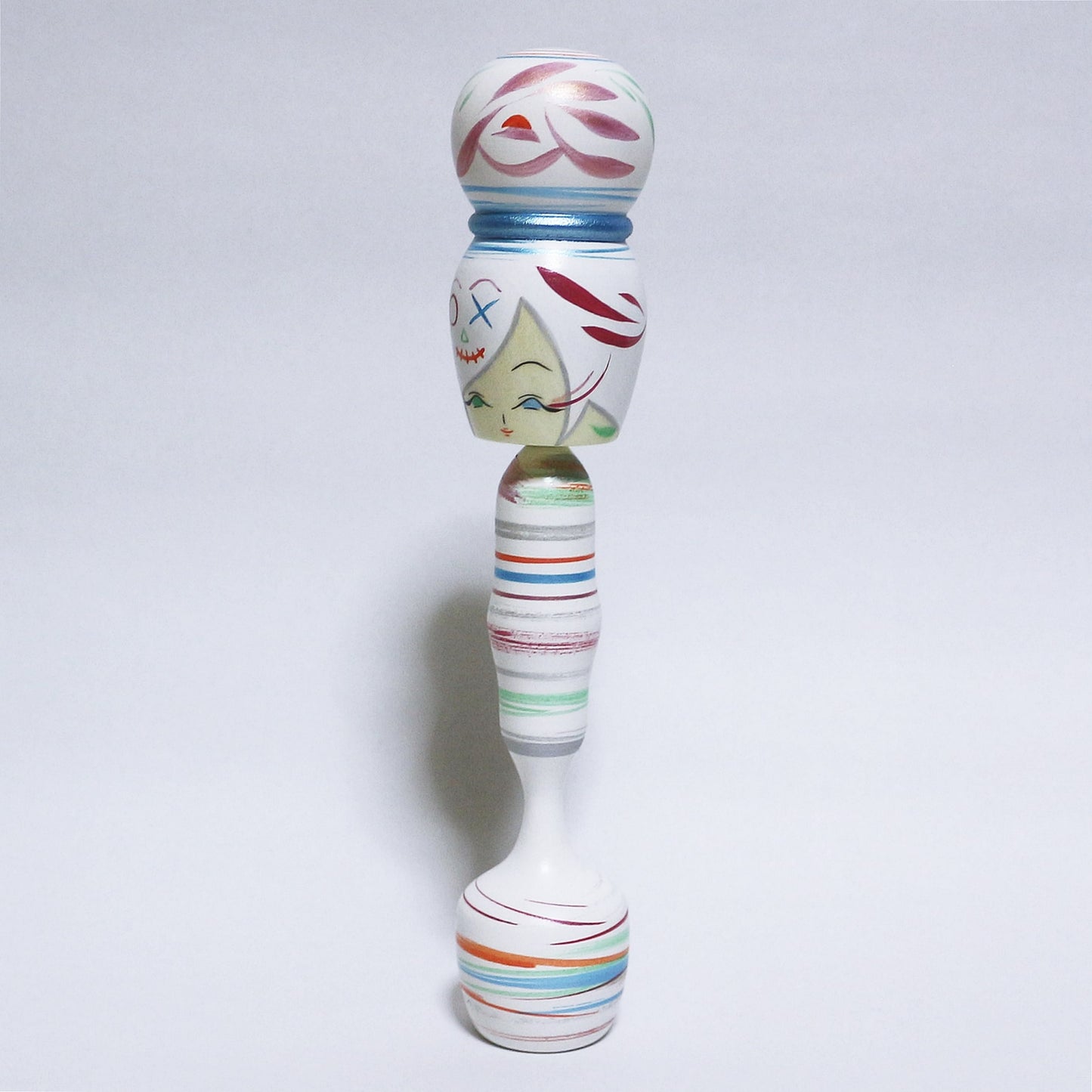 Pastel Color Mix Bun Hair KOKESHI #316