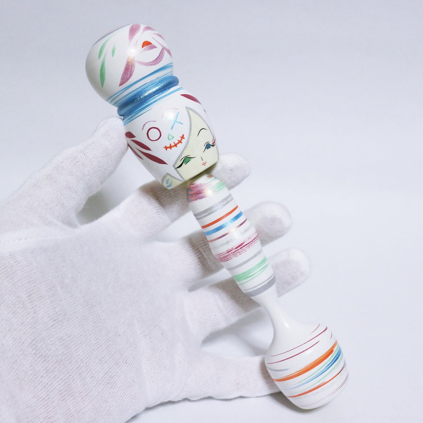 Pastel Color Mix Bun Hair KOKESHI #316