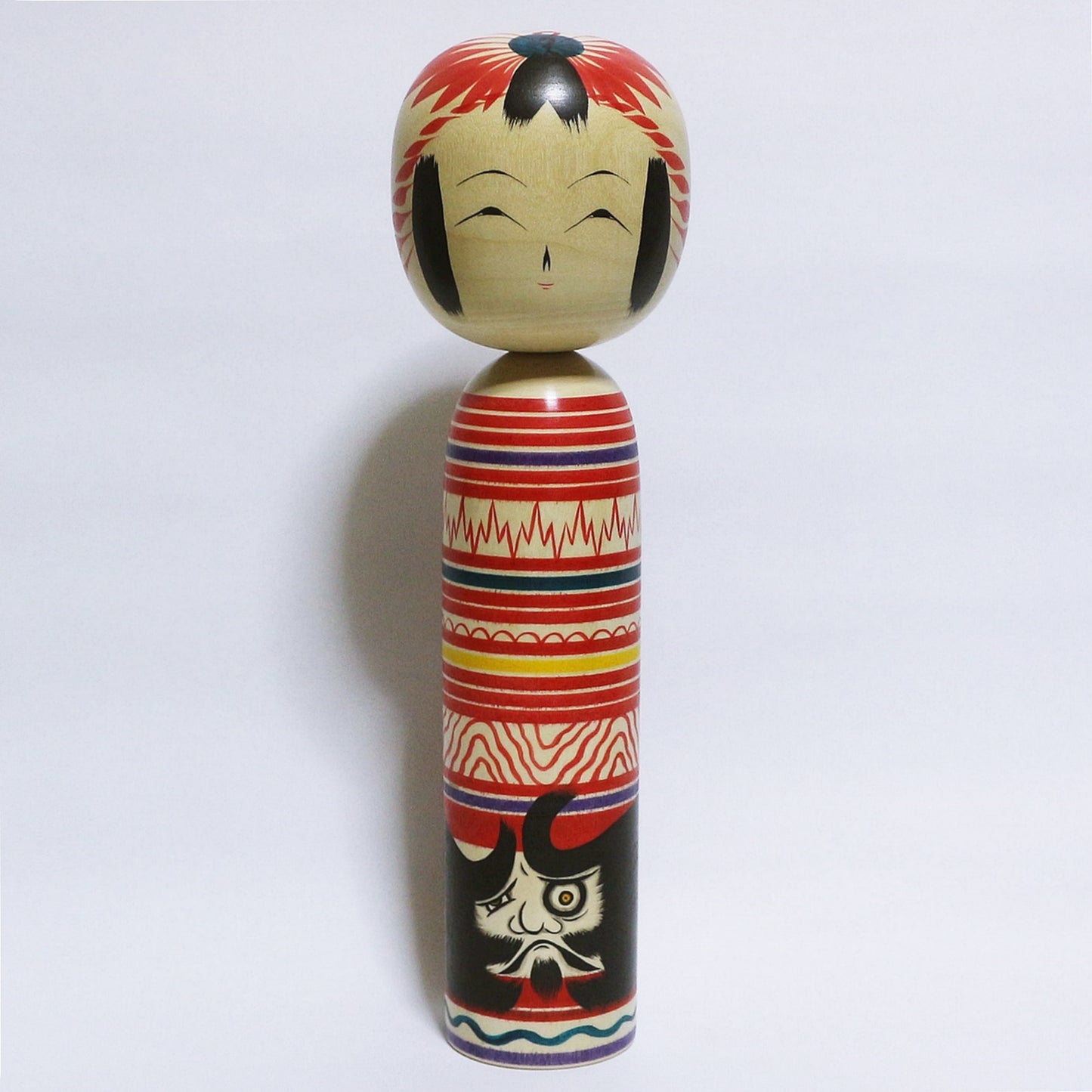 本人型 達磨 こけし Noboru Wagatsuma Type DARUMA KOKESHI #327