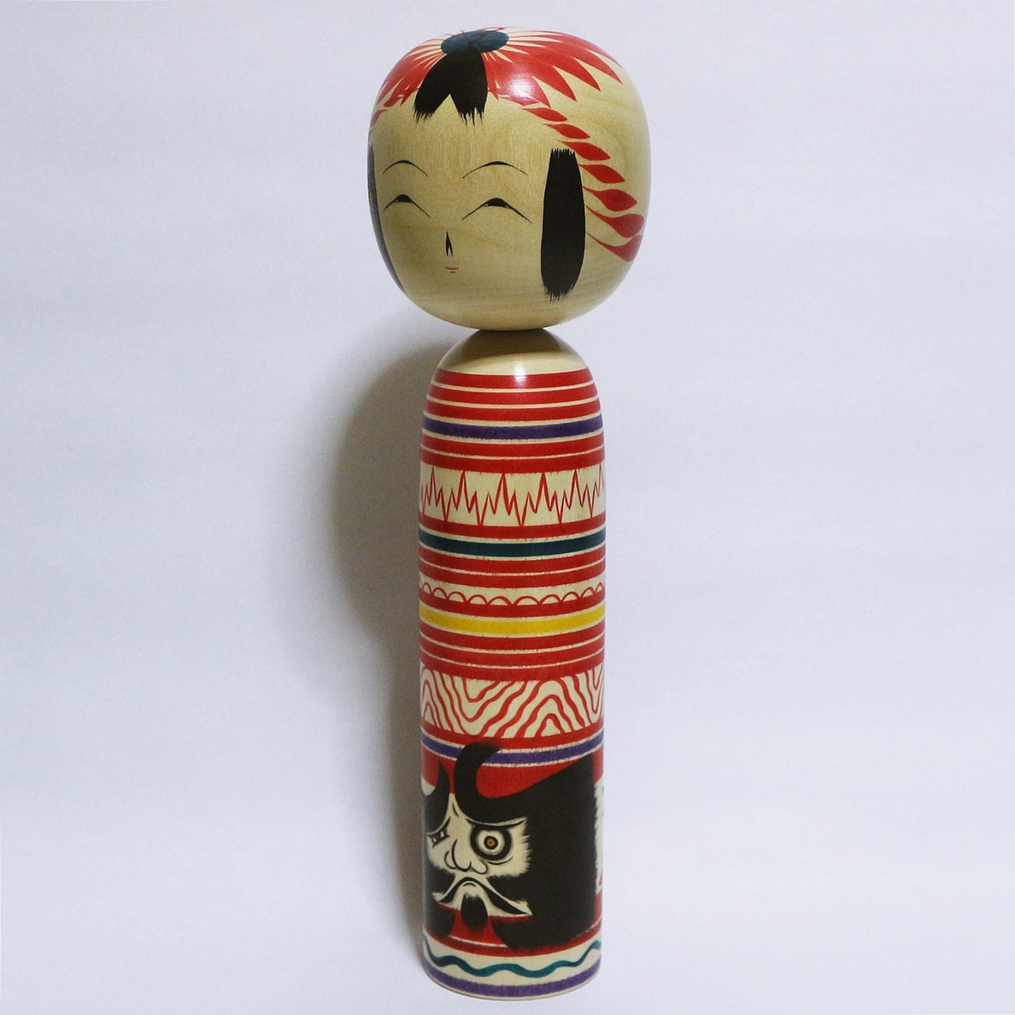 本人型 達磨 こけし Noboru Wagatsuma Type DARUMA KOKESHI #327