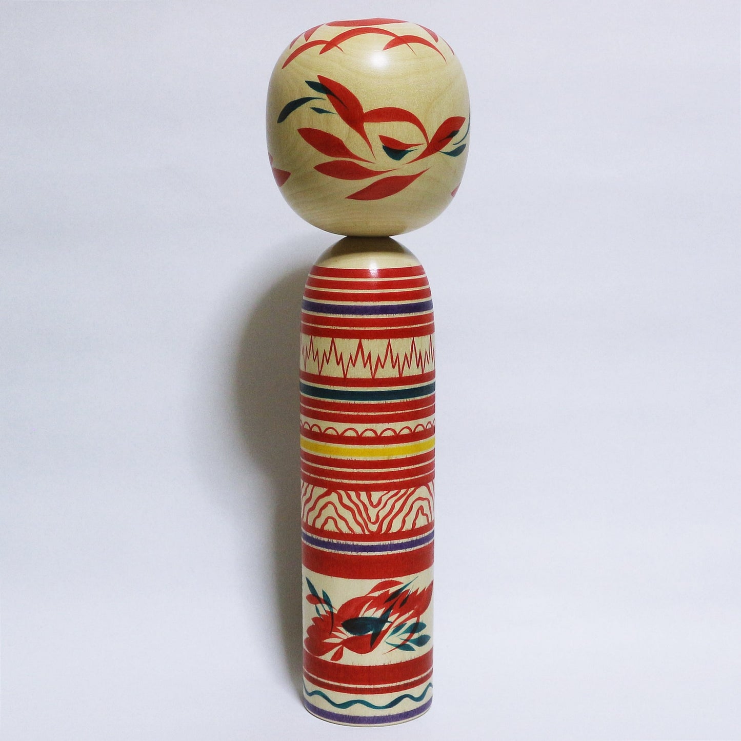 本人型 達磨 こけし Noboru Wagatsuma Type DARUMA KOKESHI #327
