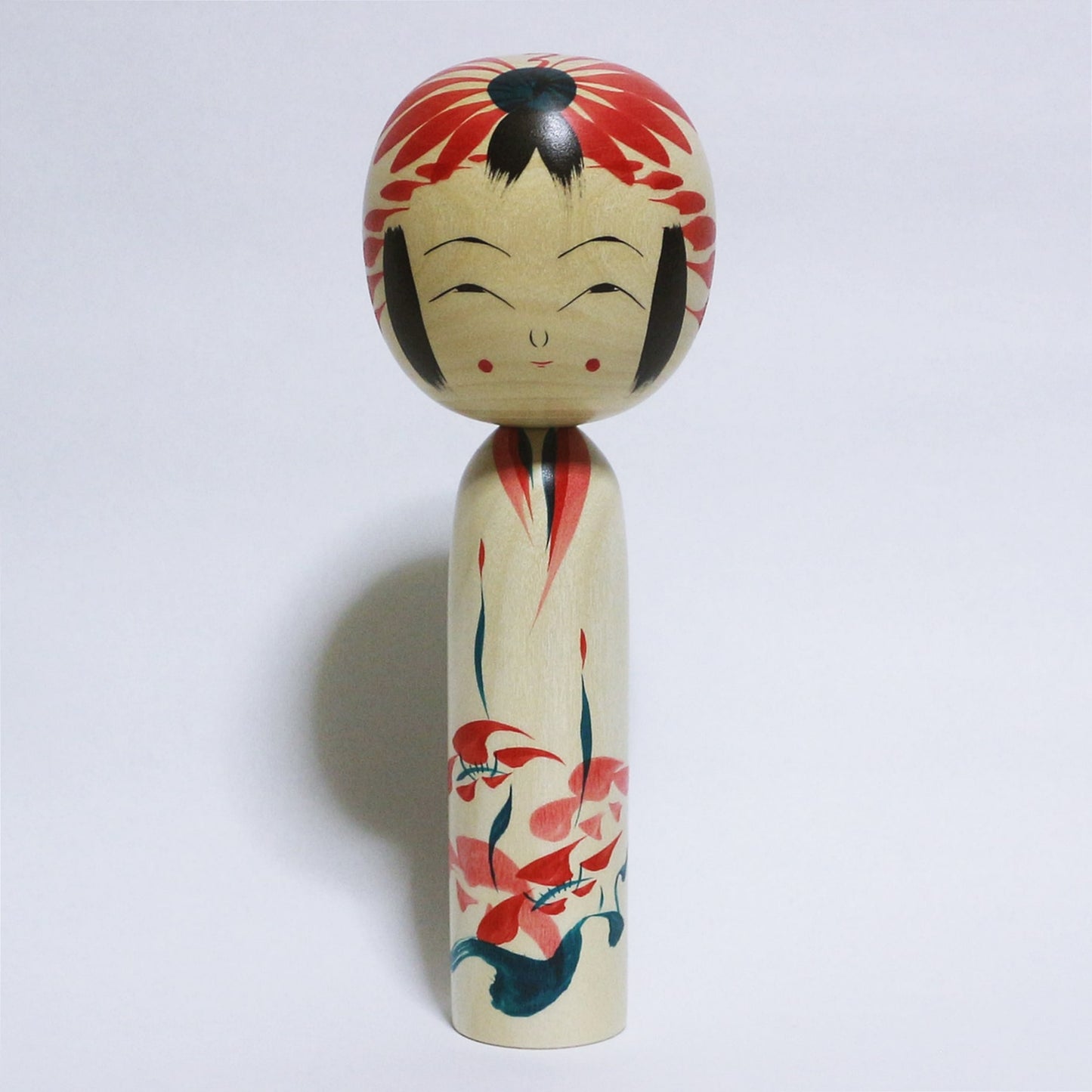 本人型 枝梅 こけし Noboru Wagatsuma Type EDA-UME KOKESHI #331