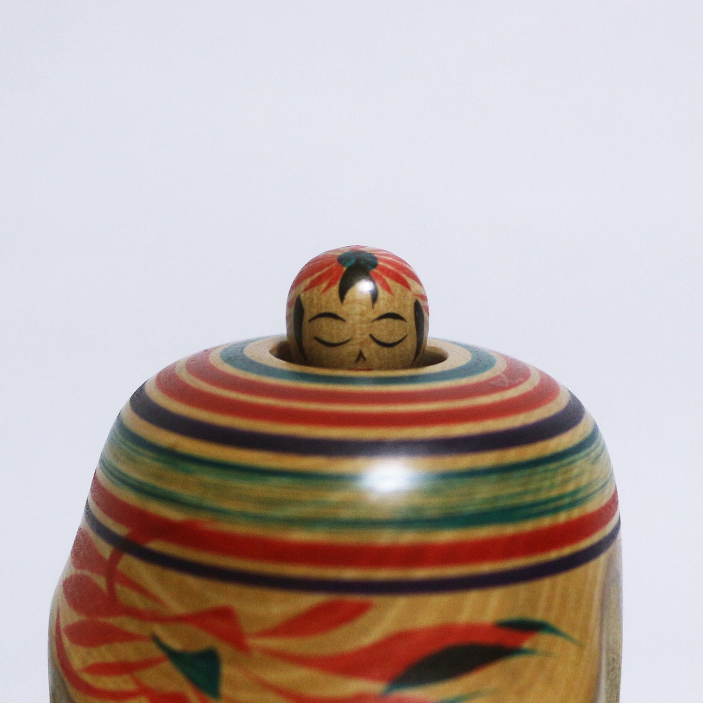 本人型 闇夜 こけし Noboru Wagatsuma Type YAMIYO KOKESHI #333